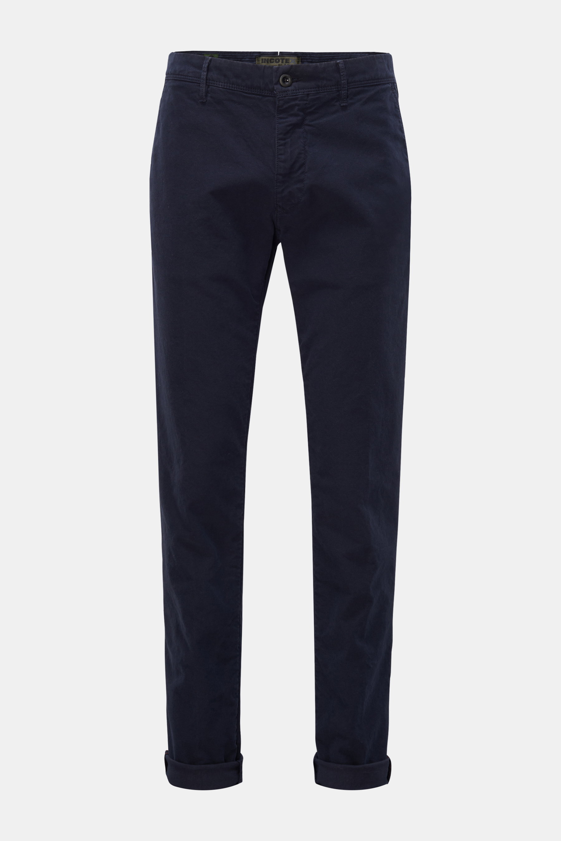 Incotex Slacks Trousers 'Slim Fit' navy