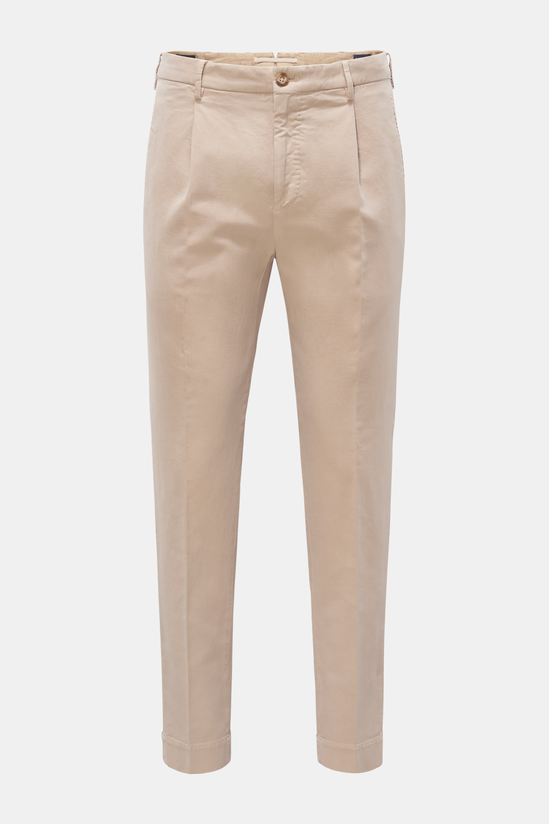 Incotex Baumwollhose 'Tapered Fit' beige