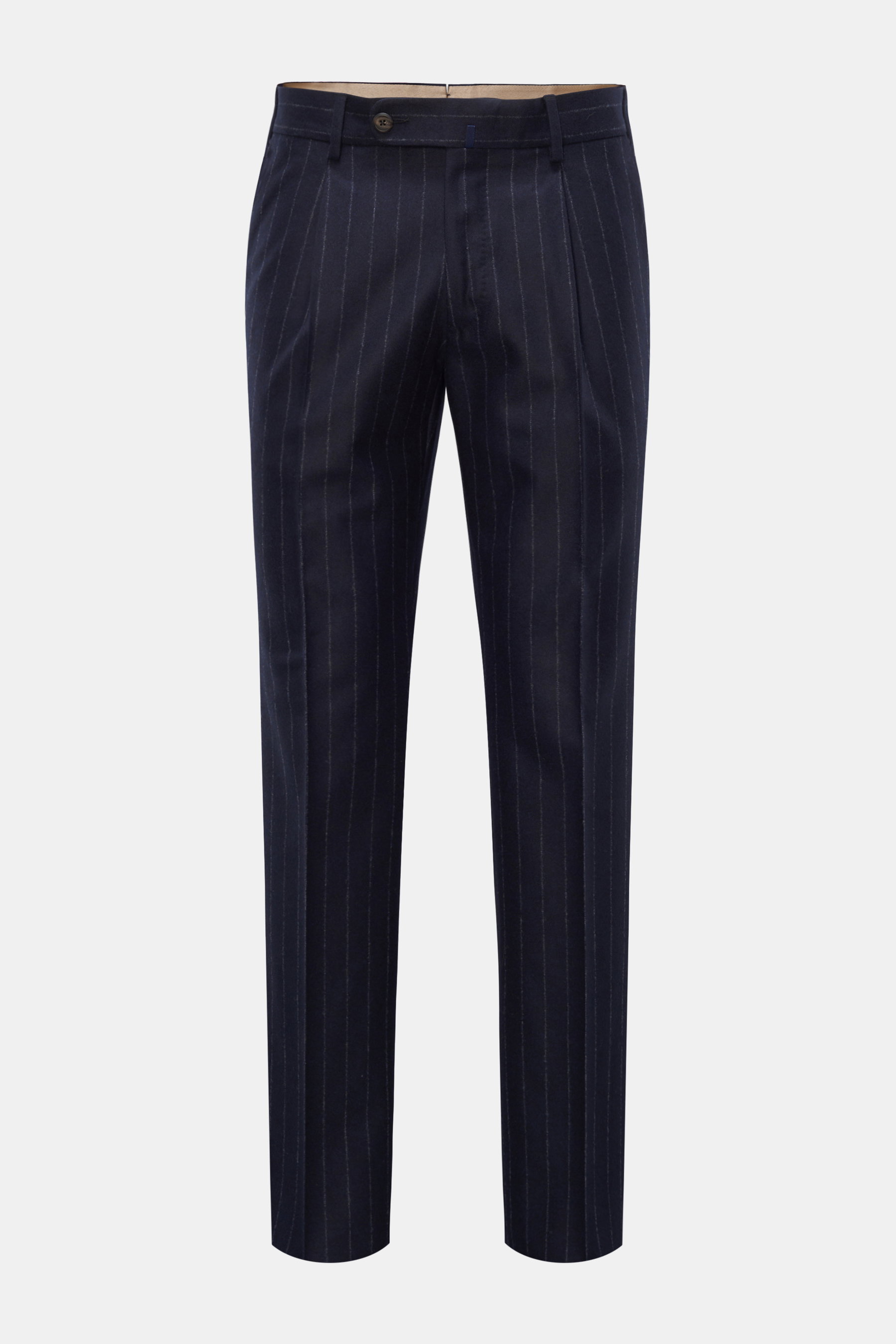 The Gigi Wollhose 'Mose' navy gestreift