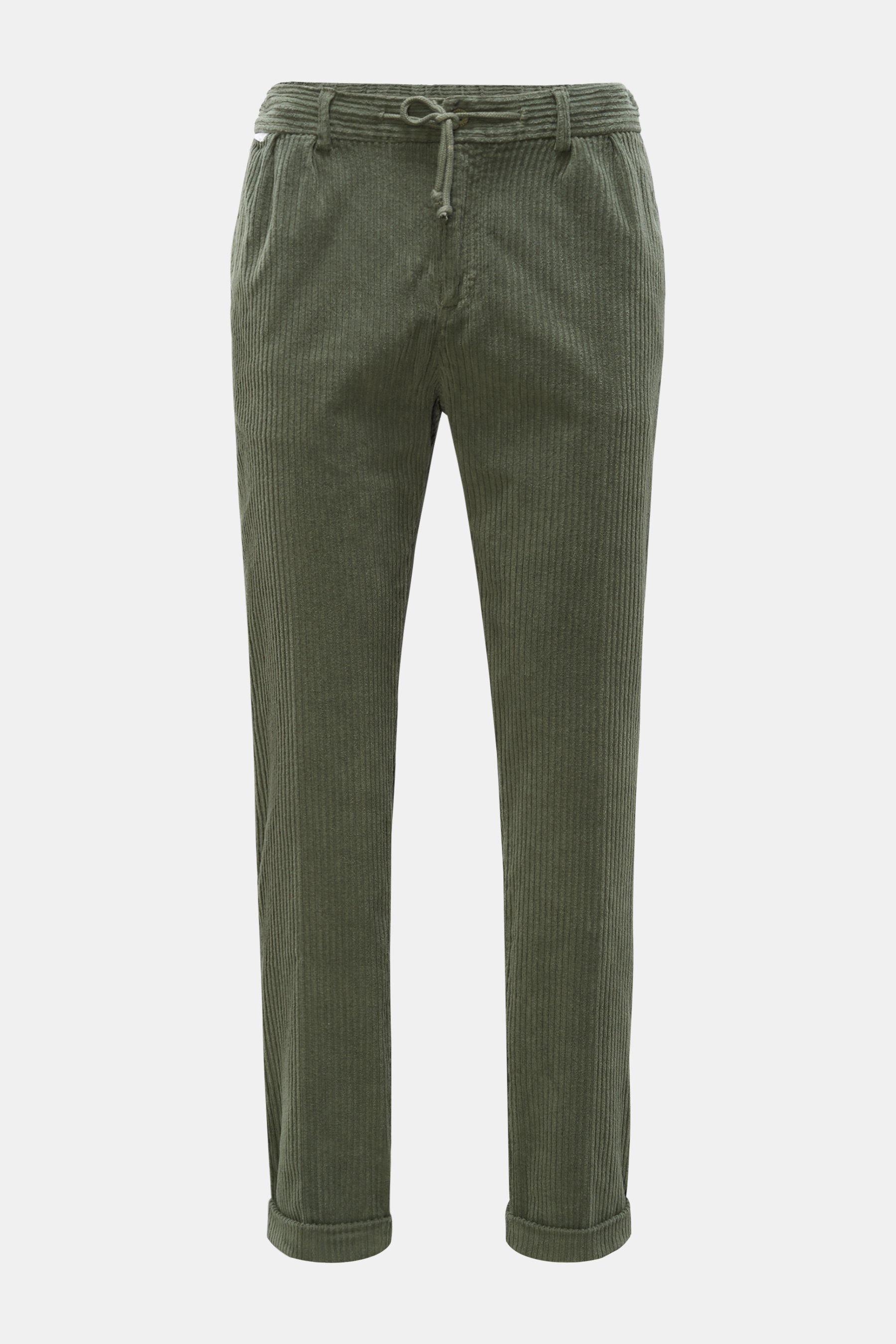 Cord-Jogpants 'Oyster' oliv