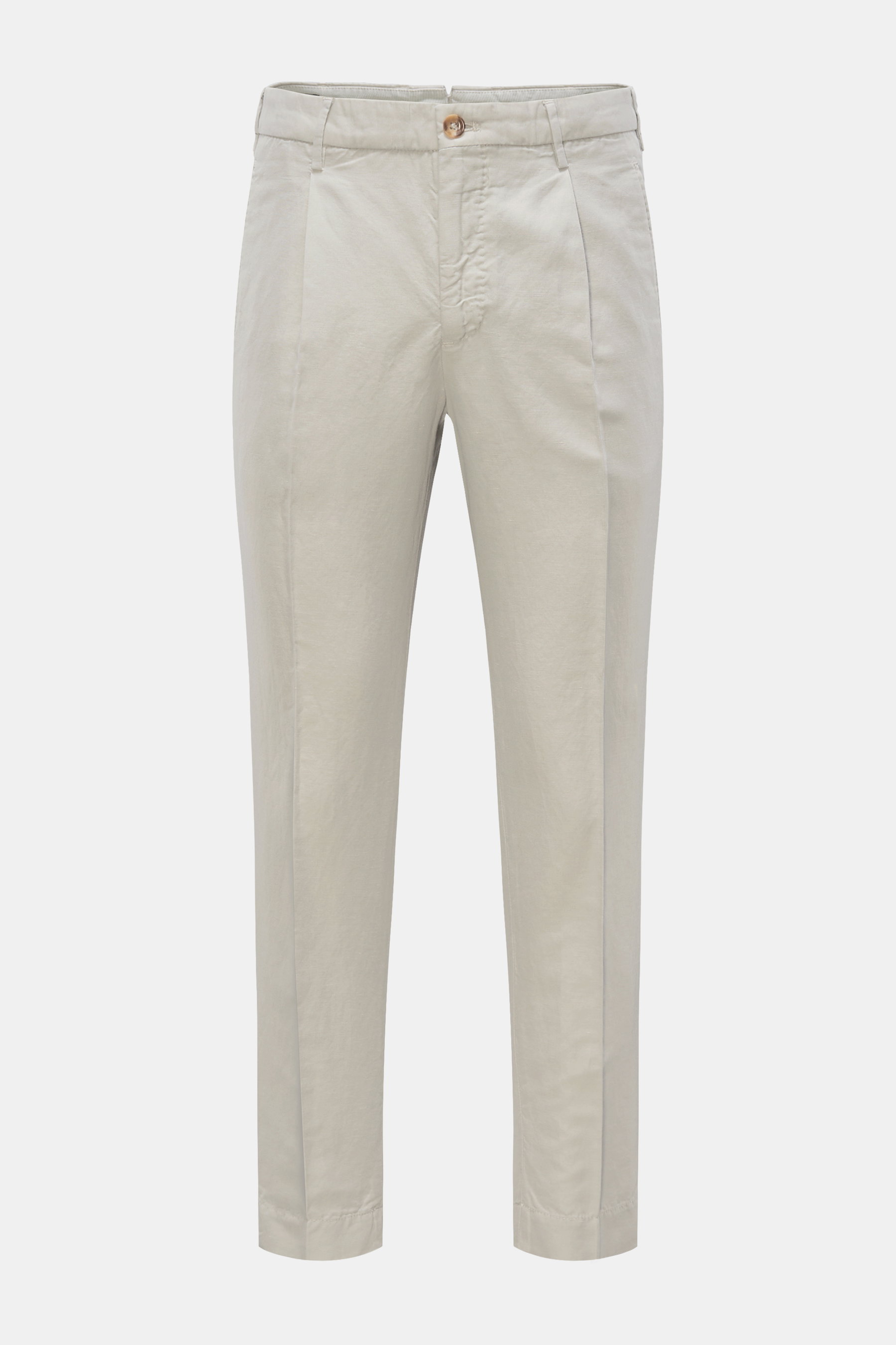 Incotex Hose 'Tapered Fit' hellgrau