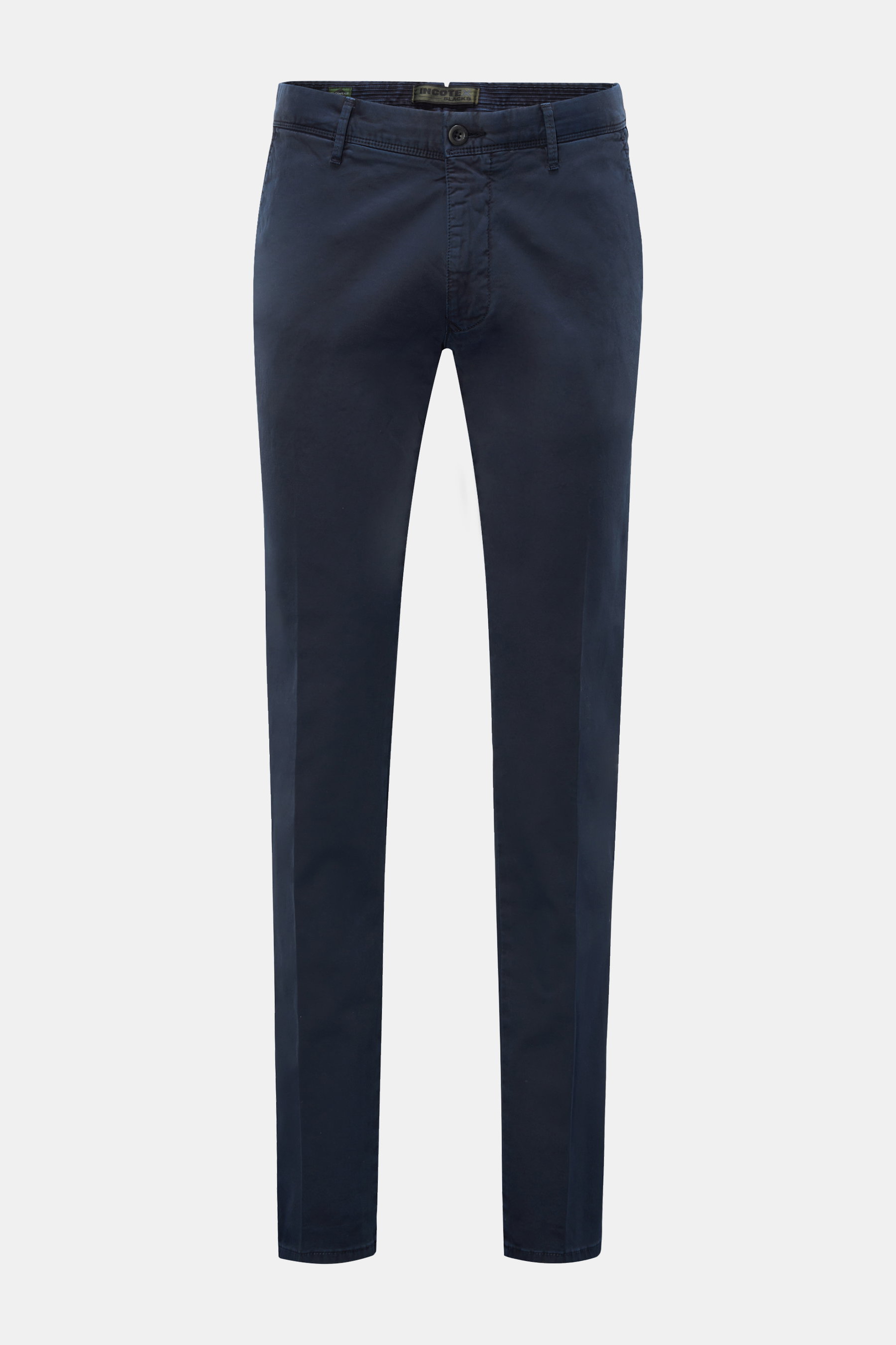 Incotex Slacks Baumwollhose 'Slim Fit' navy
