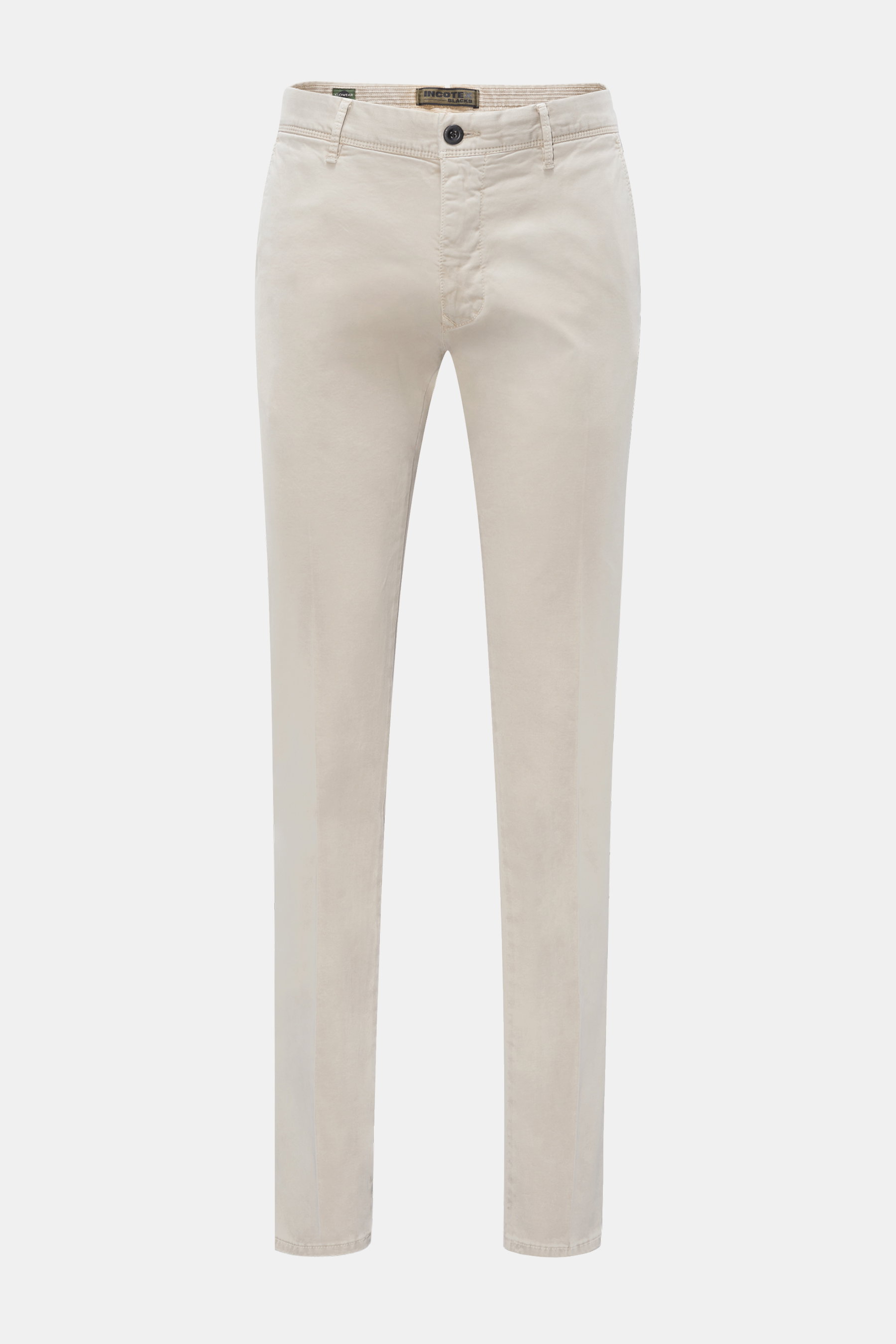 Incotex Slacks Baumwollhose 'Slim Fit' beige