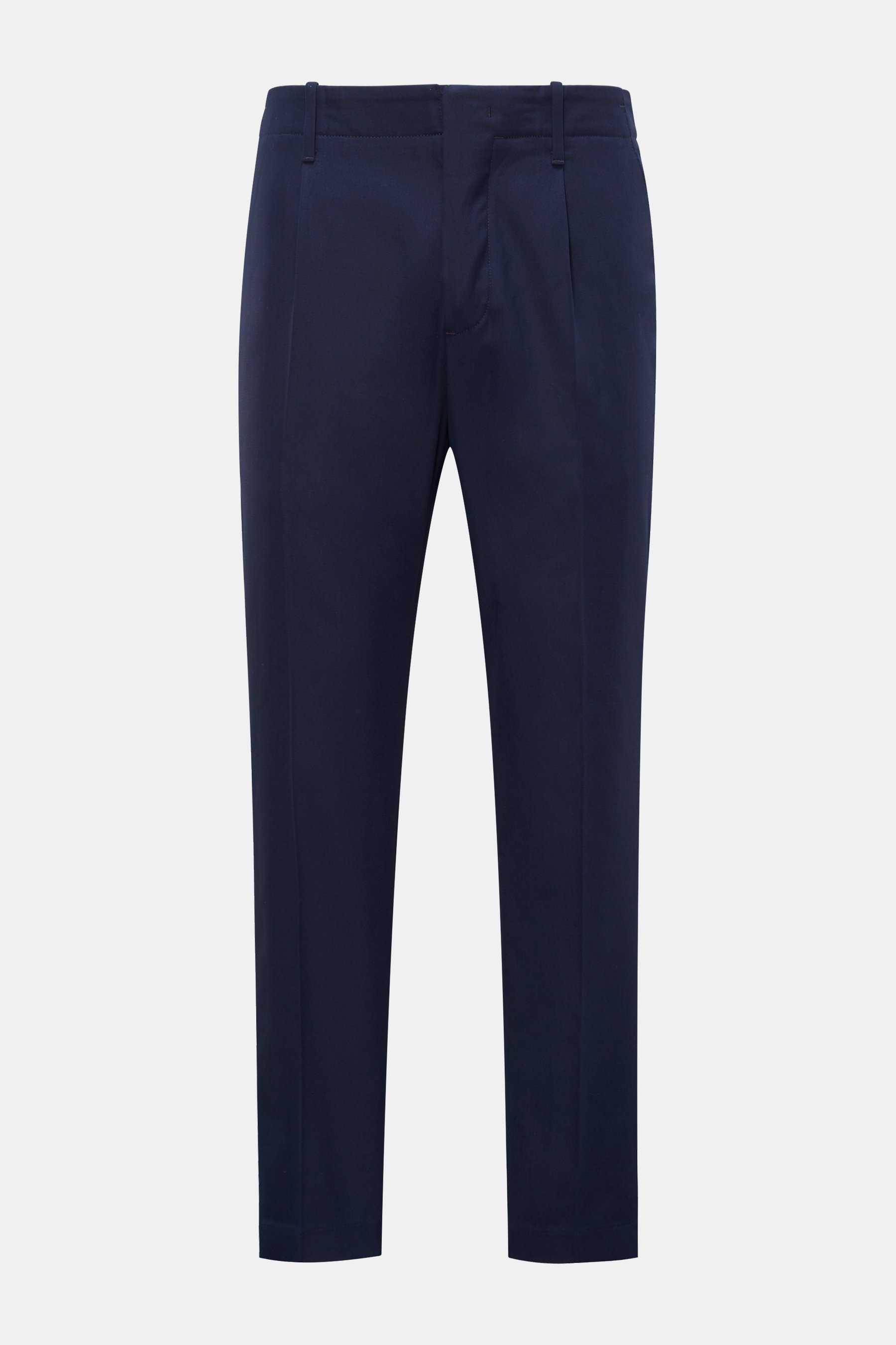 Hindustrie Chino 'Crepe Doppio' navy