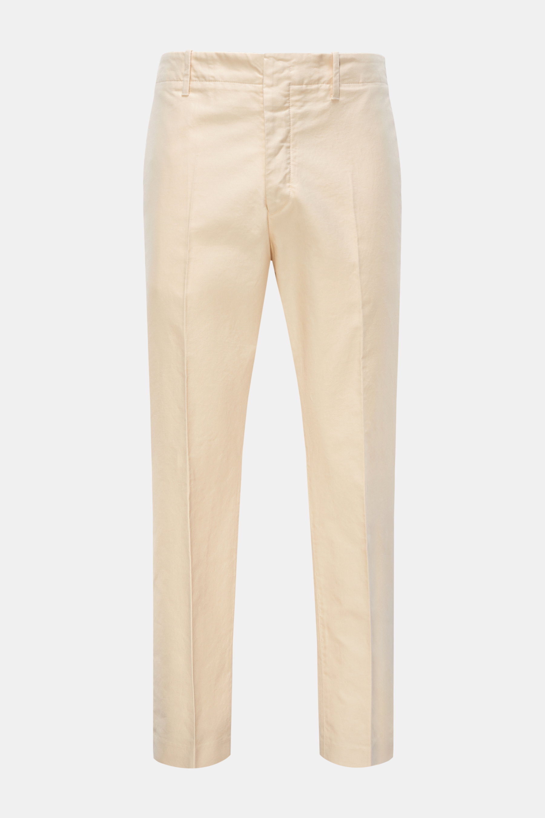 Hindustrie Chino 'Obliquo 2Ply' creme