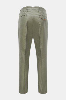 Hindustrie Chino 'Obliquo 2Ply' graugrün