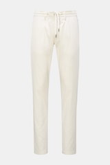 Ace Denim Jogger pants 'Soft Chino' off-white