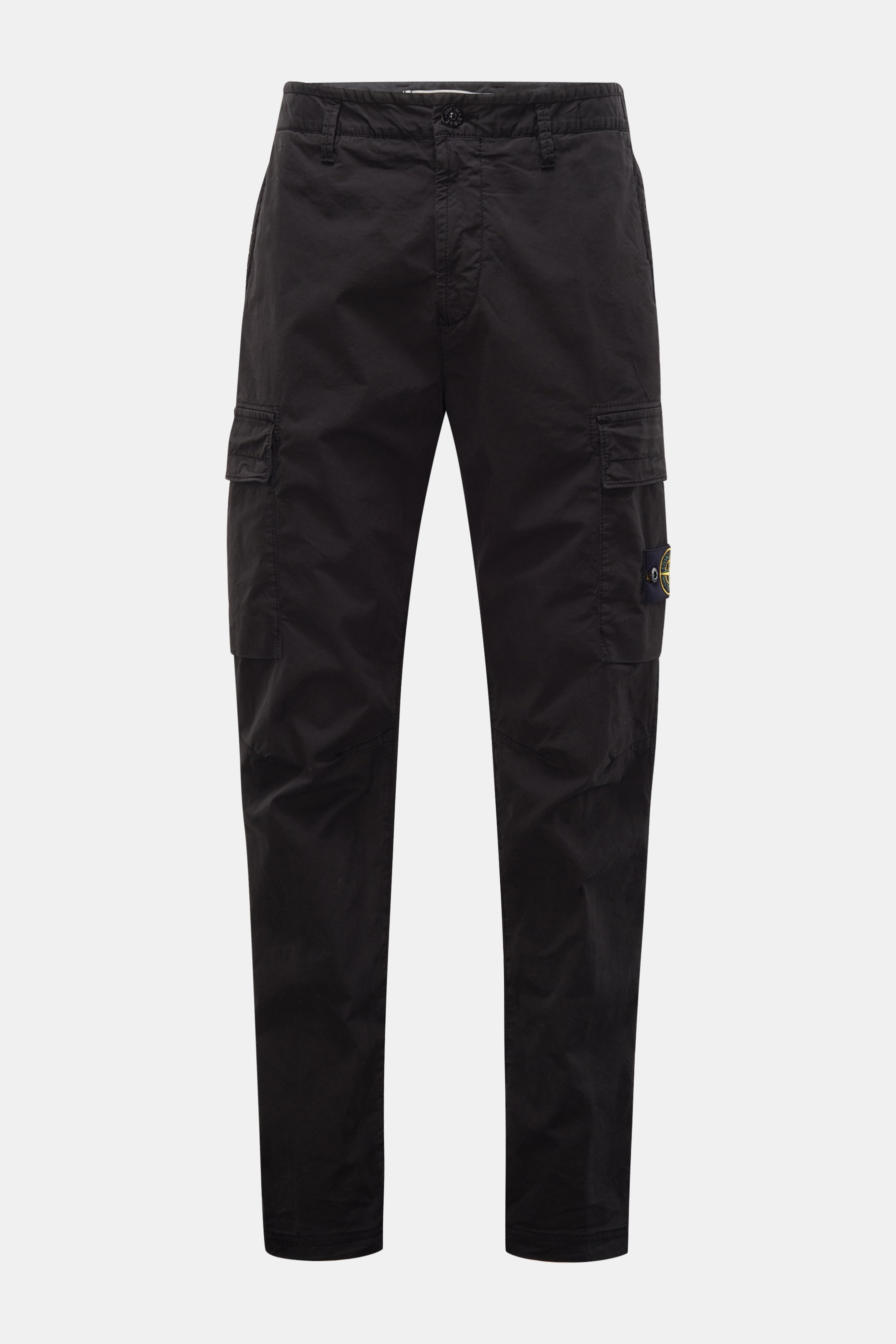 Stone Island Cargohose 'Supima Cotton' schwarz