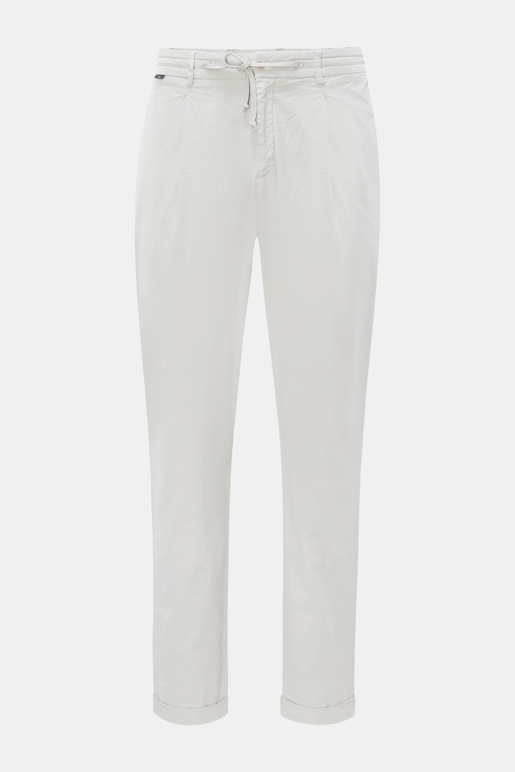 Seersucker Jogpants grau