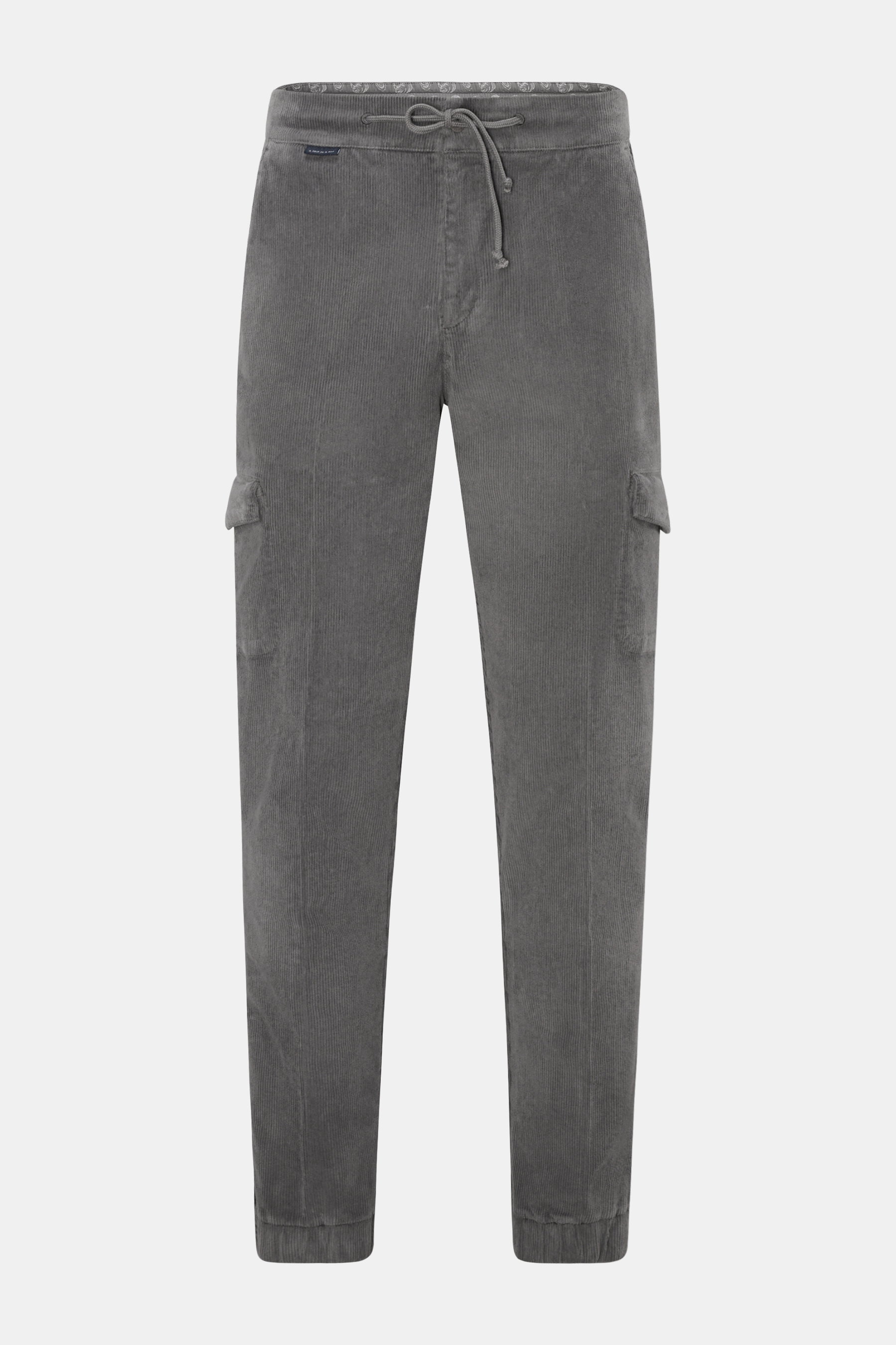 Cord-Jogpants 'Smart Cord Cargo' dunkelgrau