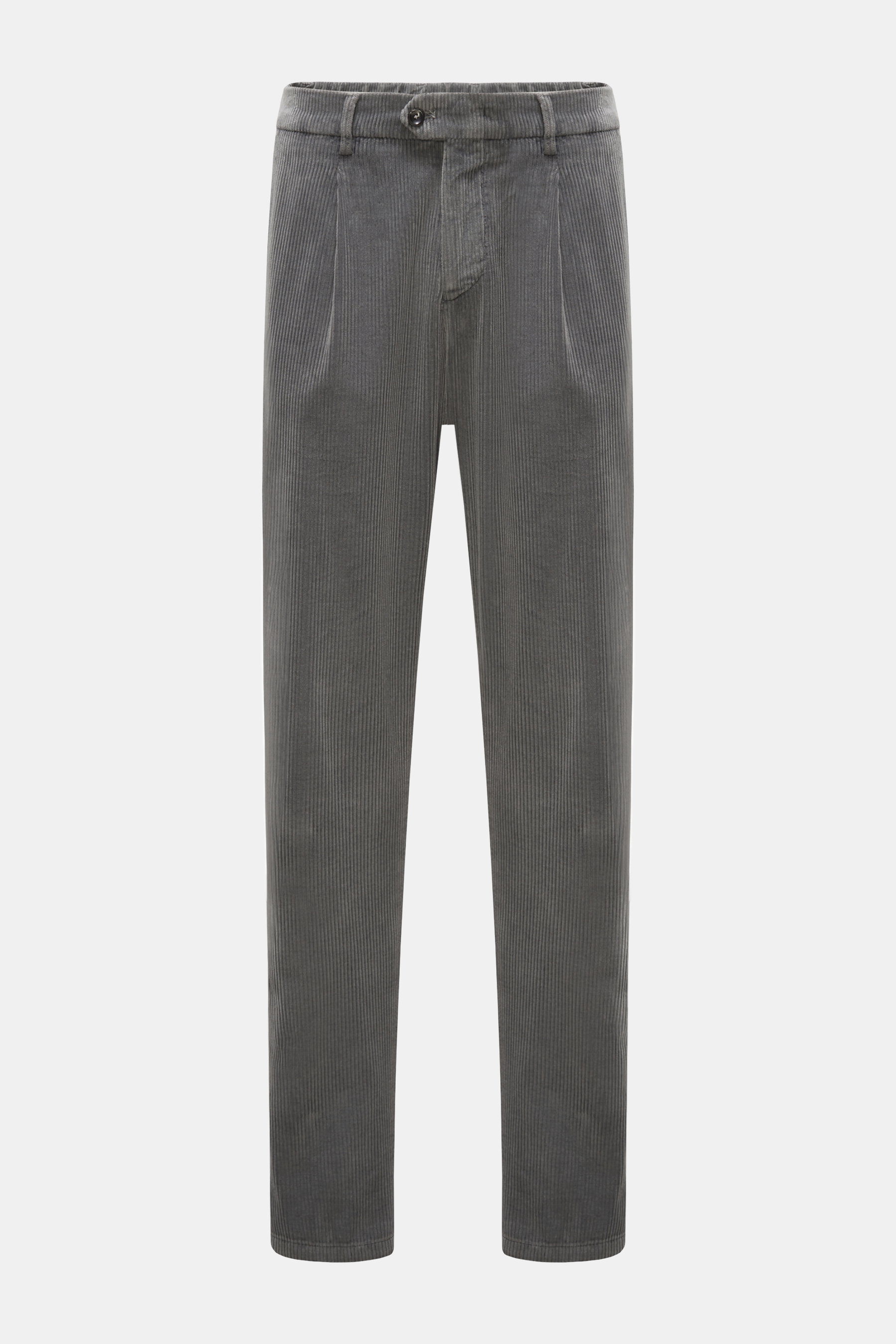 Marco Pescarolo Cord-Jogpants 'Far' grau