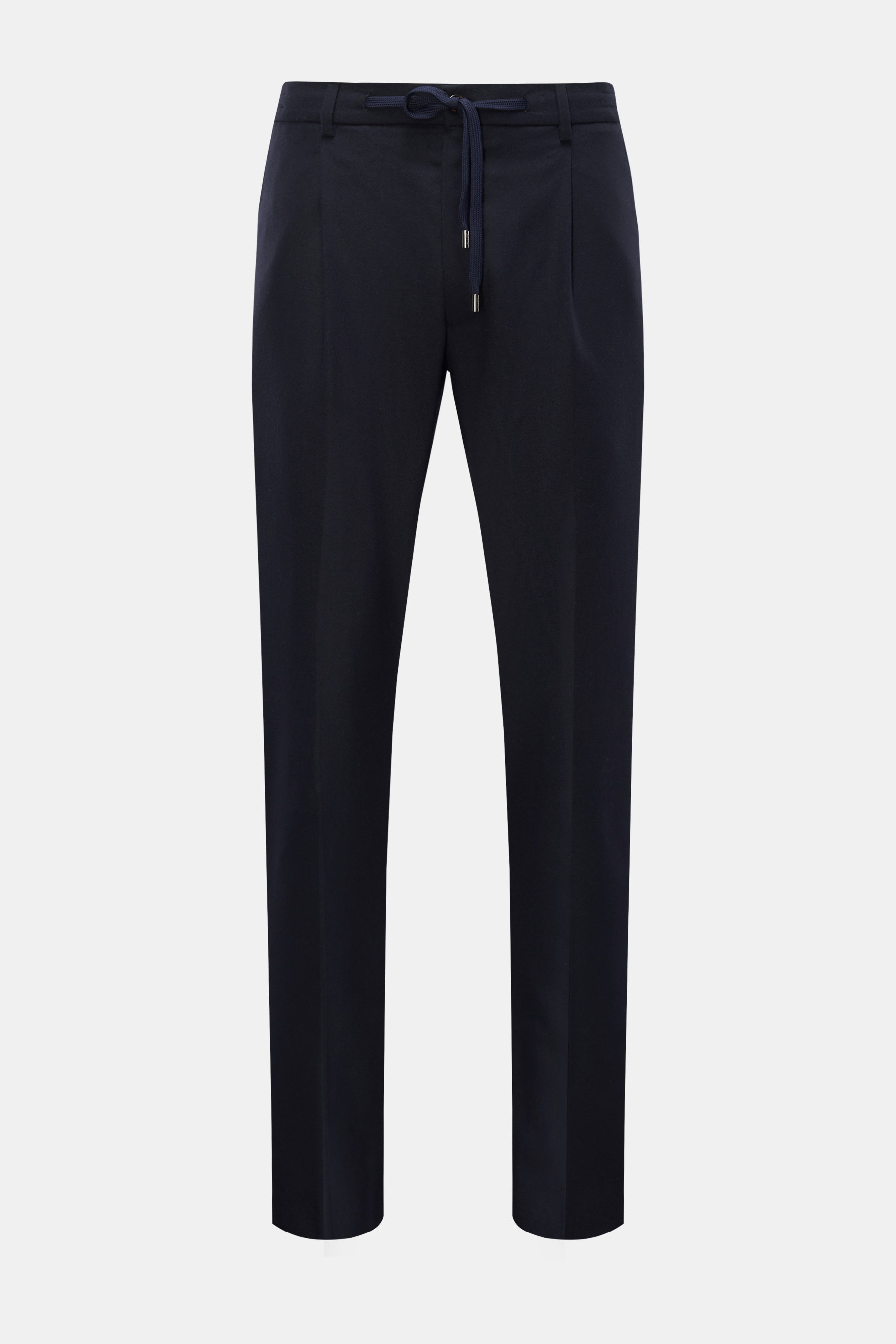 Moorer Woll-Joggpants 'Anton' navy