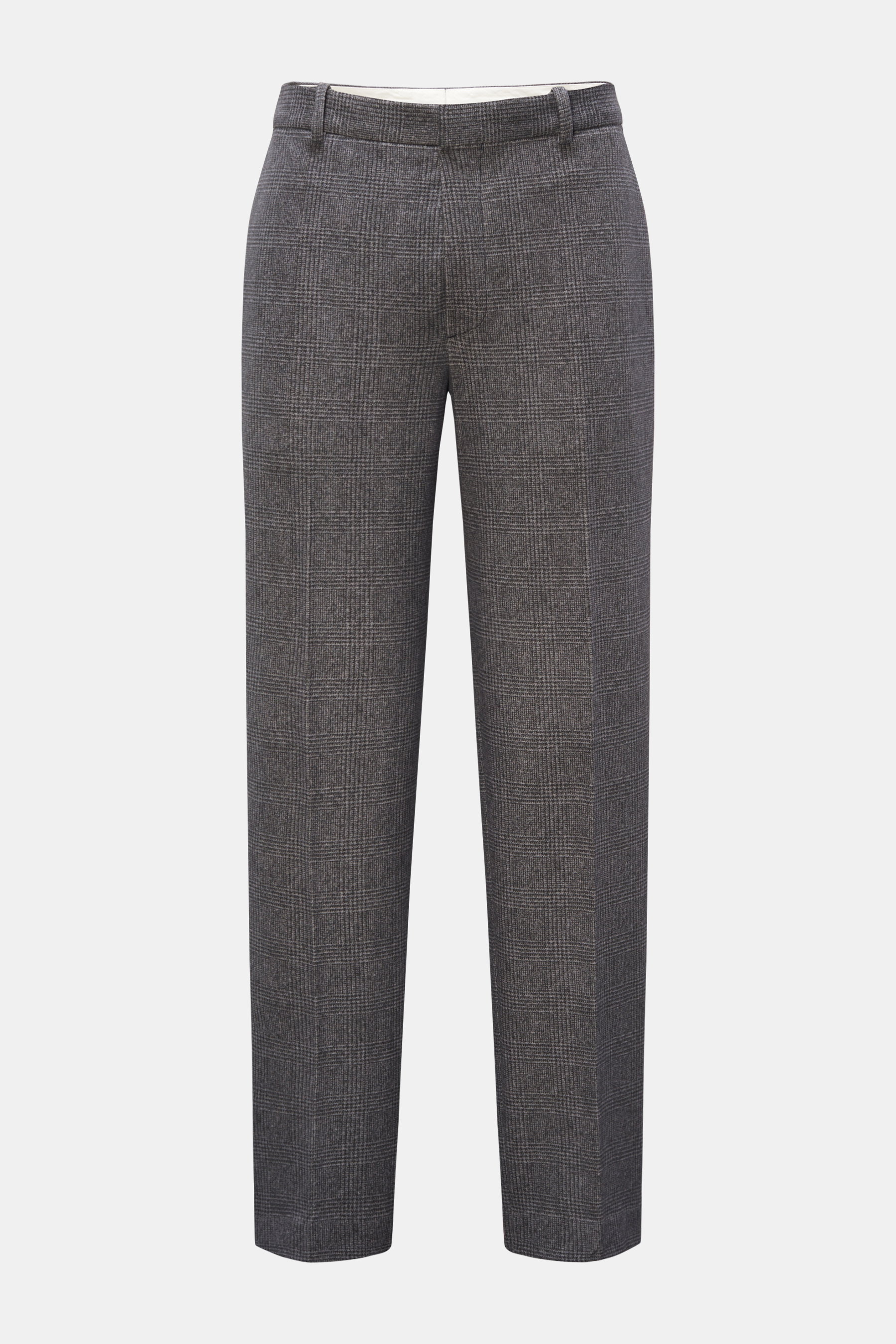 Circolo 1901 Jersey-Hose grau/schwarz kariert