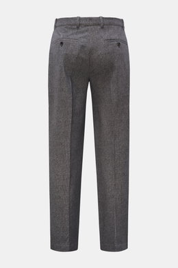 Circolo 1901 Jersey-Hose grau/schwarz kariert