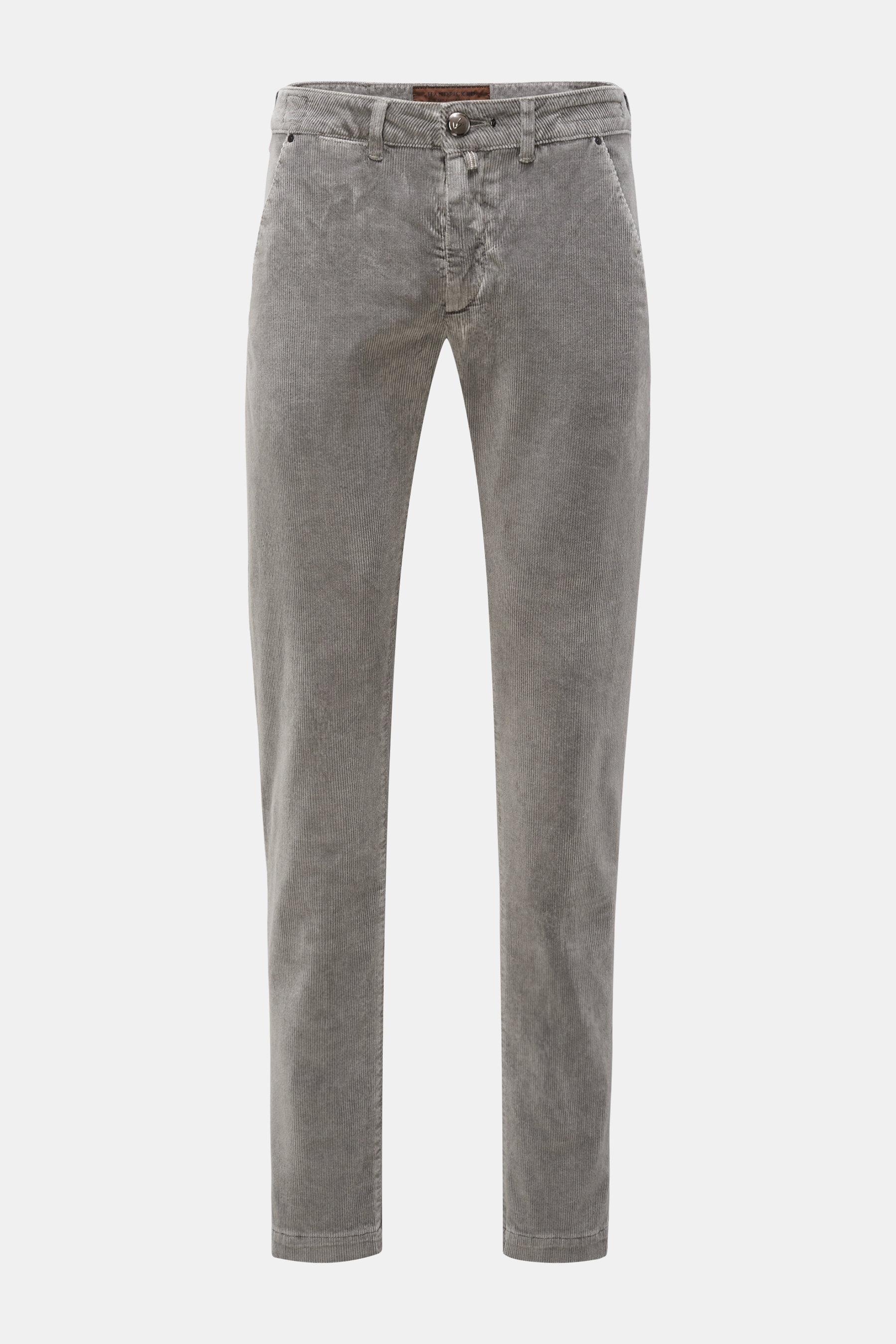 HandPicked Corduroy trousers 'Reggio' grey