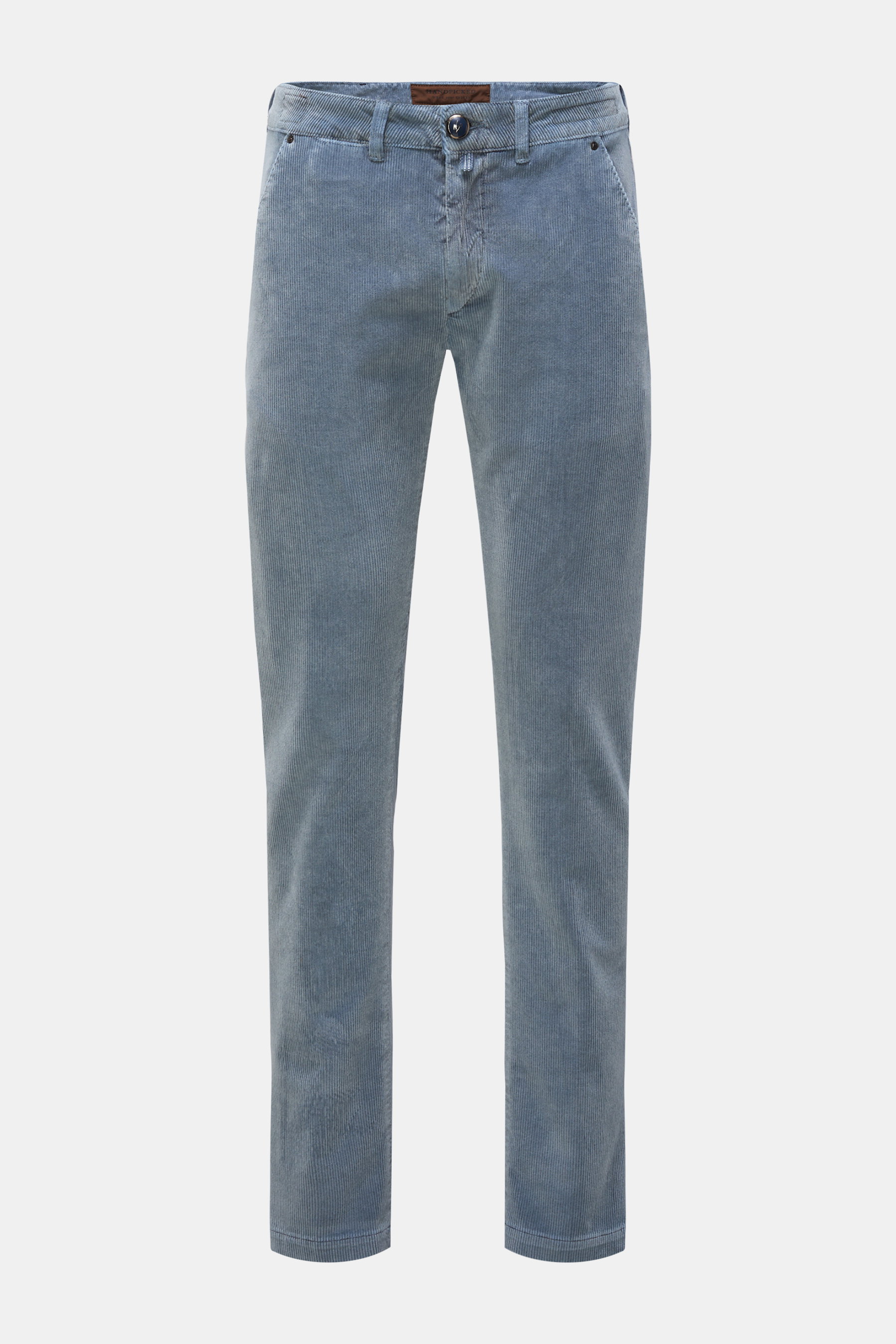 HandPicked Cordhose 'Reggio' rauchblau