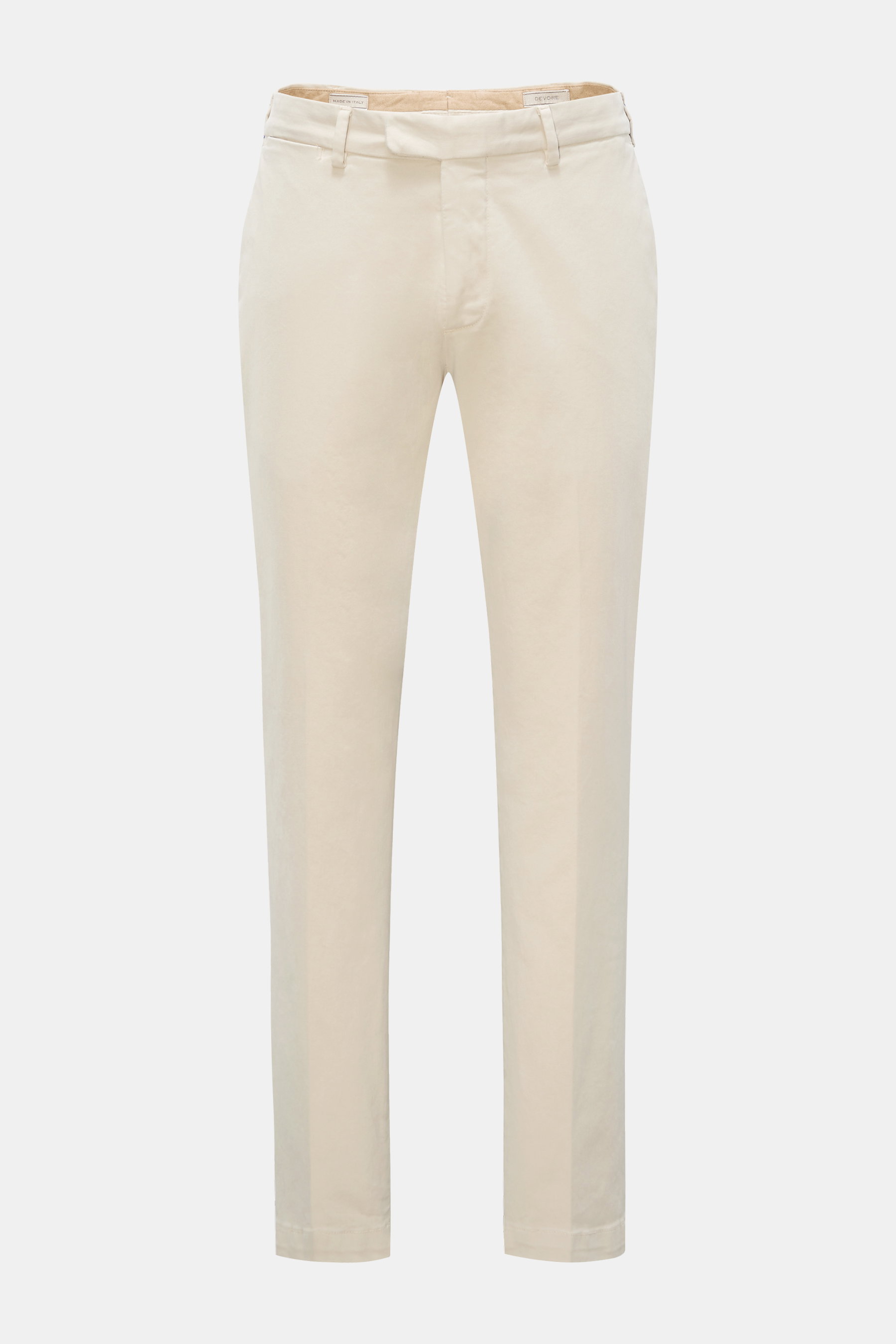 Devorè Baumwollhose 'Supima 3Ply' sand