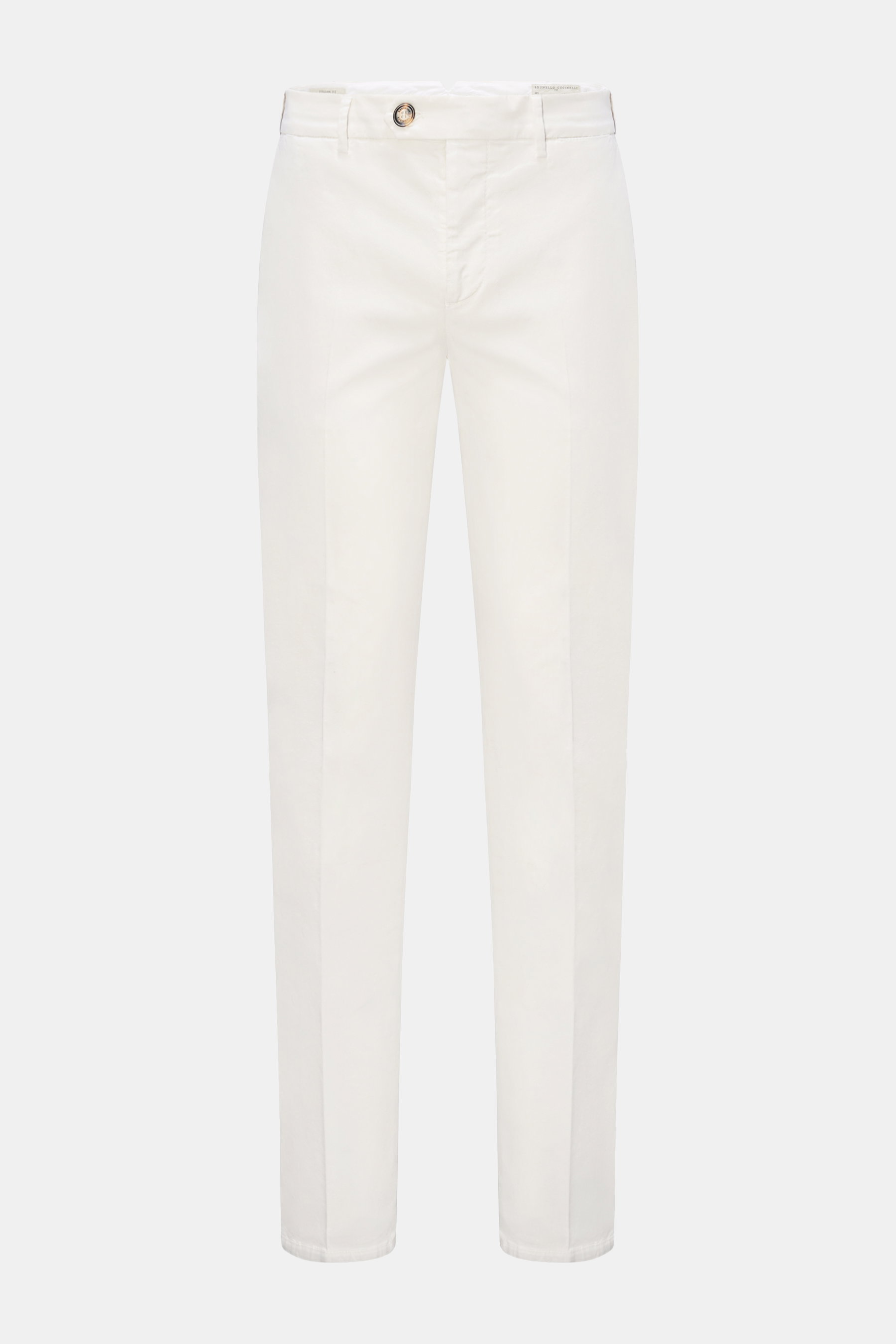 Brunello Cucinelli Chino 'Italian Fit' creme