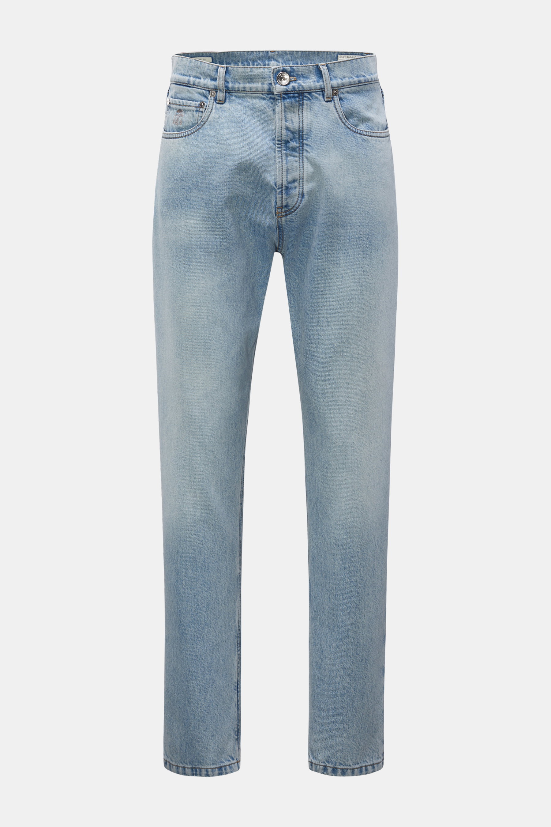 Brunello Cucinelli Jeans 'Iconic Fit' rauchblau