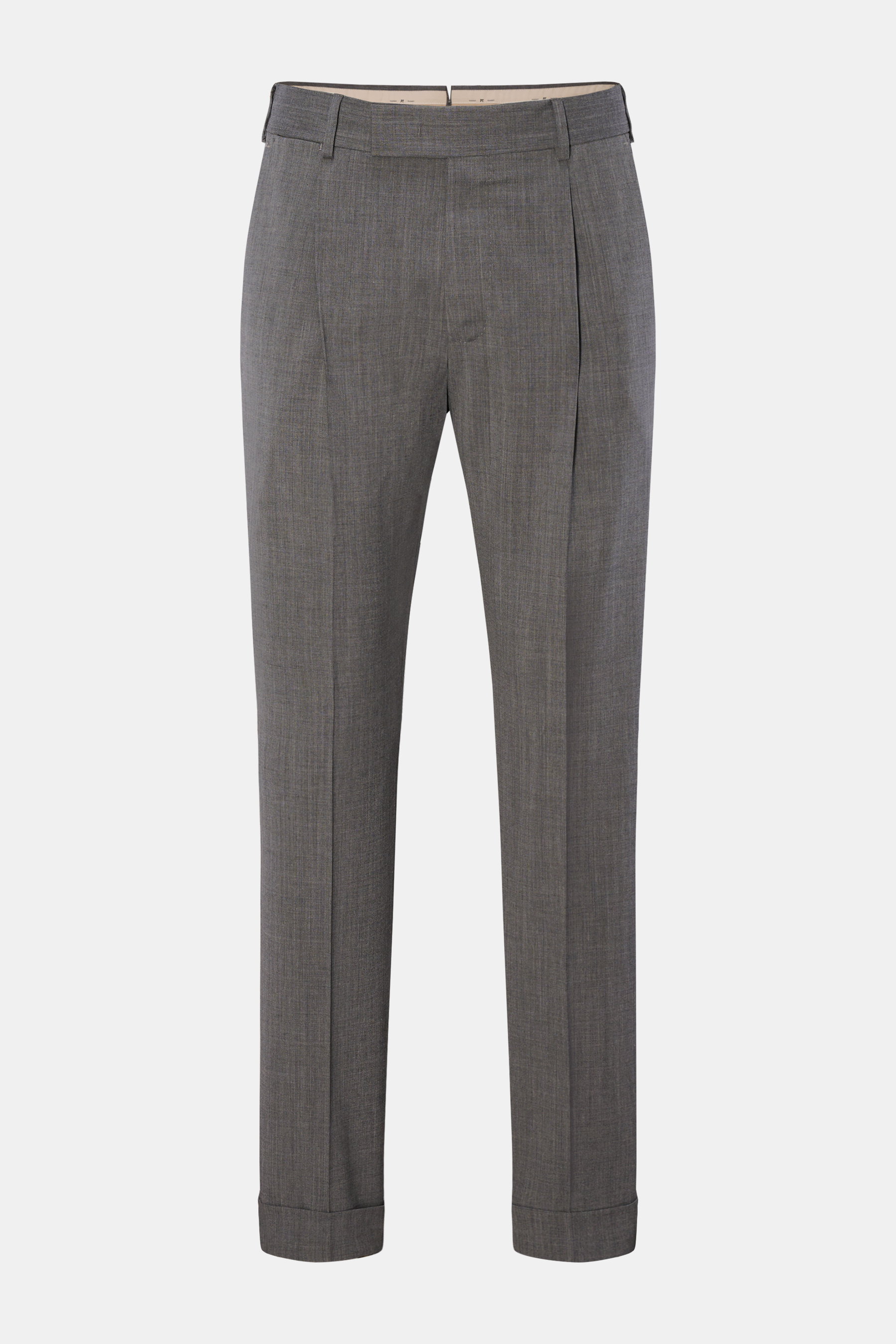 PT Torino Wollhose 'Rebel Fit' grau meliert