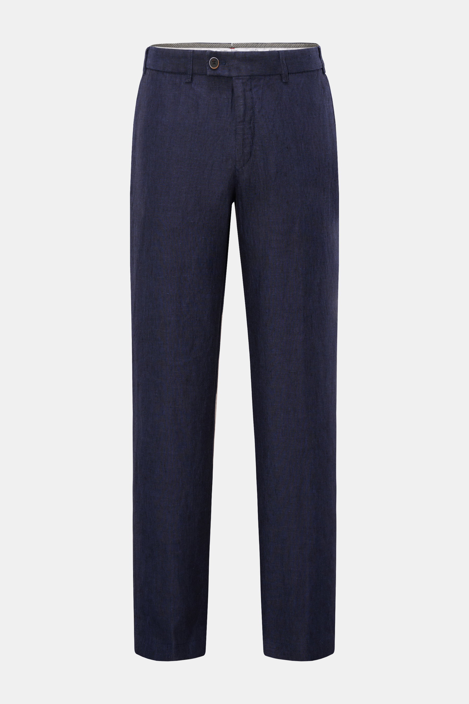 Hiltl 'Parma' linen trousers mottled navy