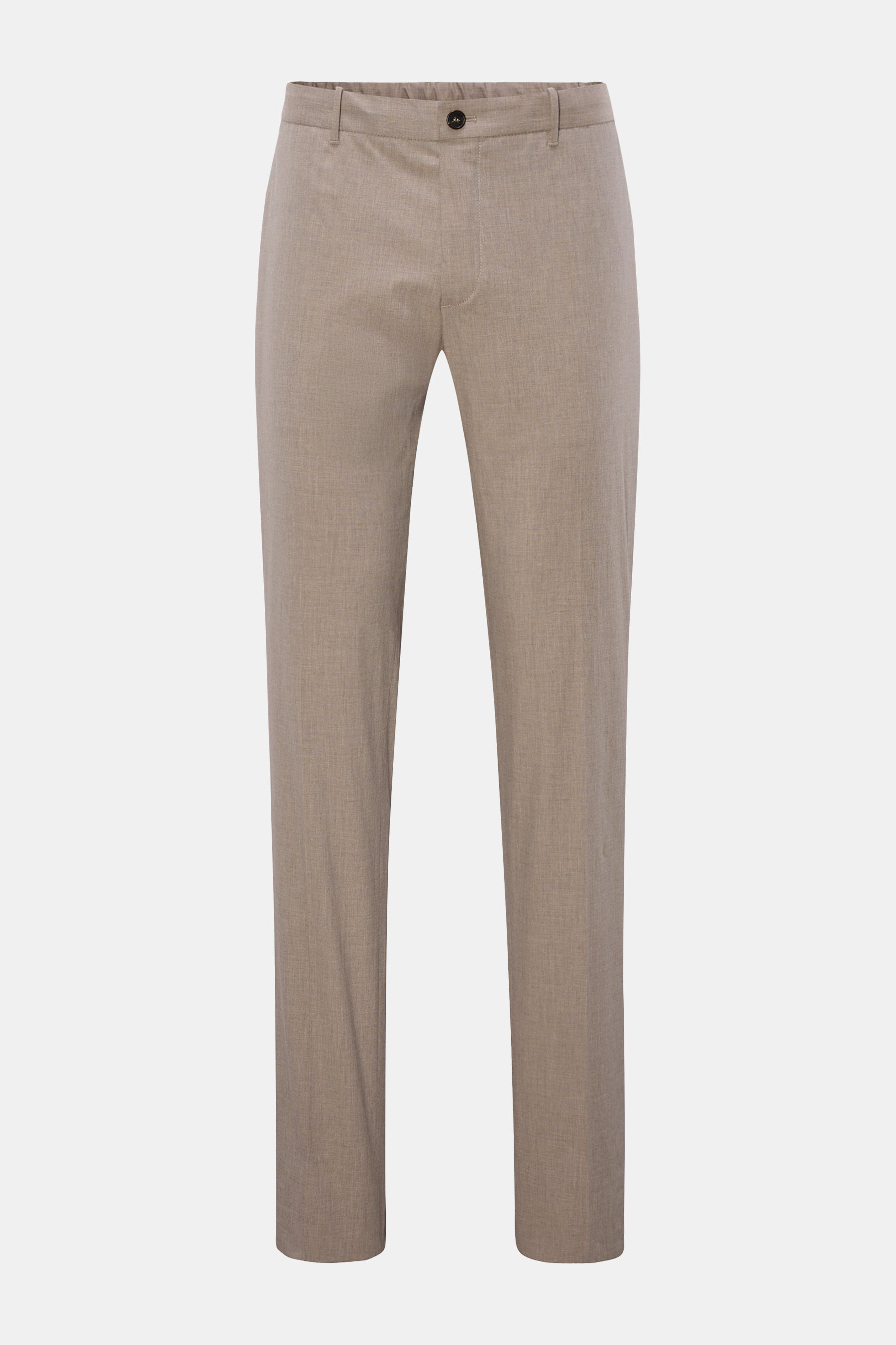 Incotex Baumwoll-Joggpants taupe meliert