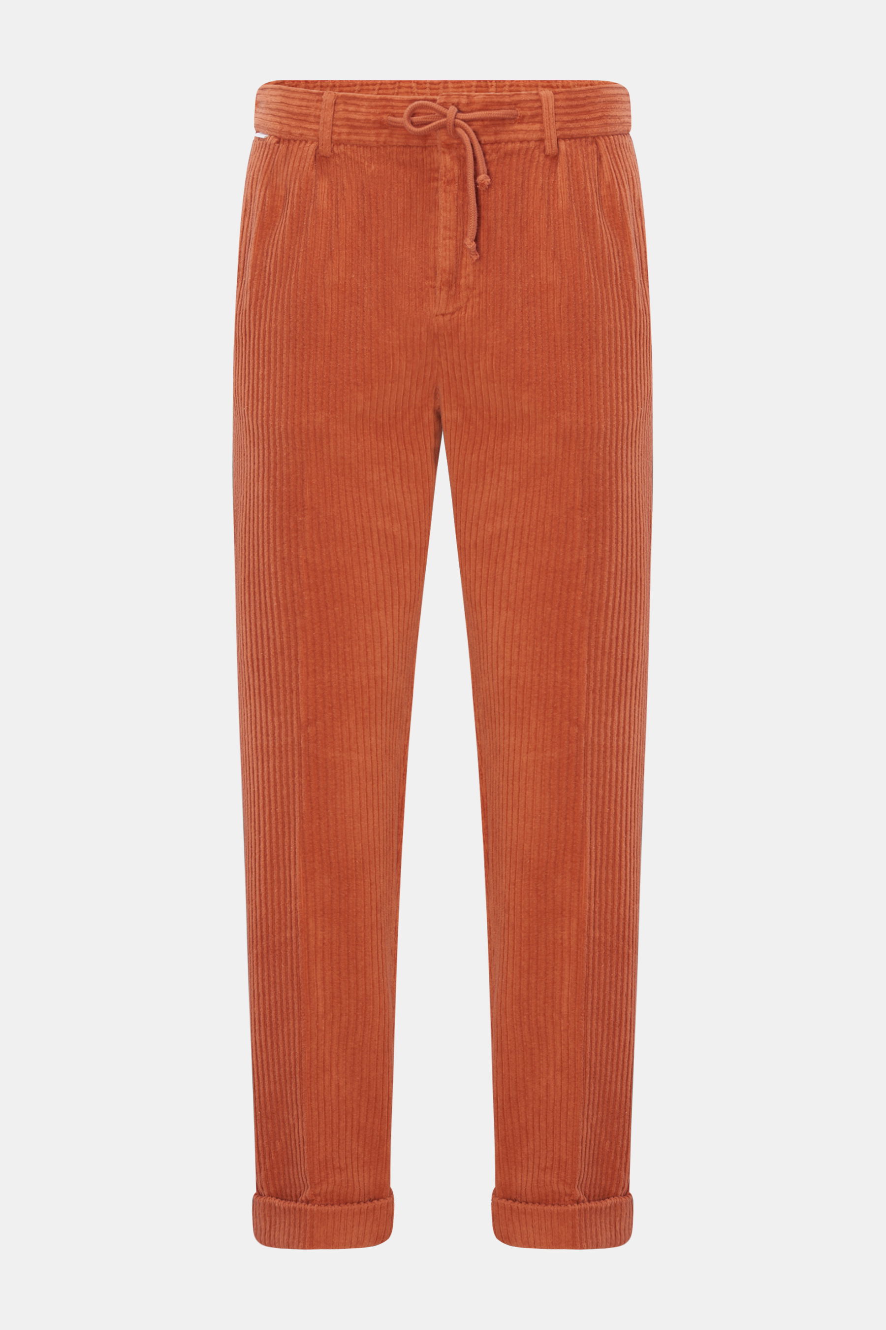 04651/ A trip in a bag - Herren - Cord-Joggpants orange
