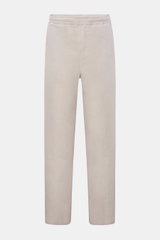 04651/ A trip in a bag Leinenhose 'Beach Pants' hellgrau