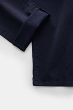 Close-up view of the cuff and hem of the Jacob Cohen Baumwollhose 'Nick' navy, showing elastic pure cotton fabric with tonal stitching.

Description: <p>Setzen Sie auf modernen Luxus im Alltag: Die Five-Pocket-Hose 'Nick' von JACOB COHEN kombiniert hochwe