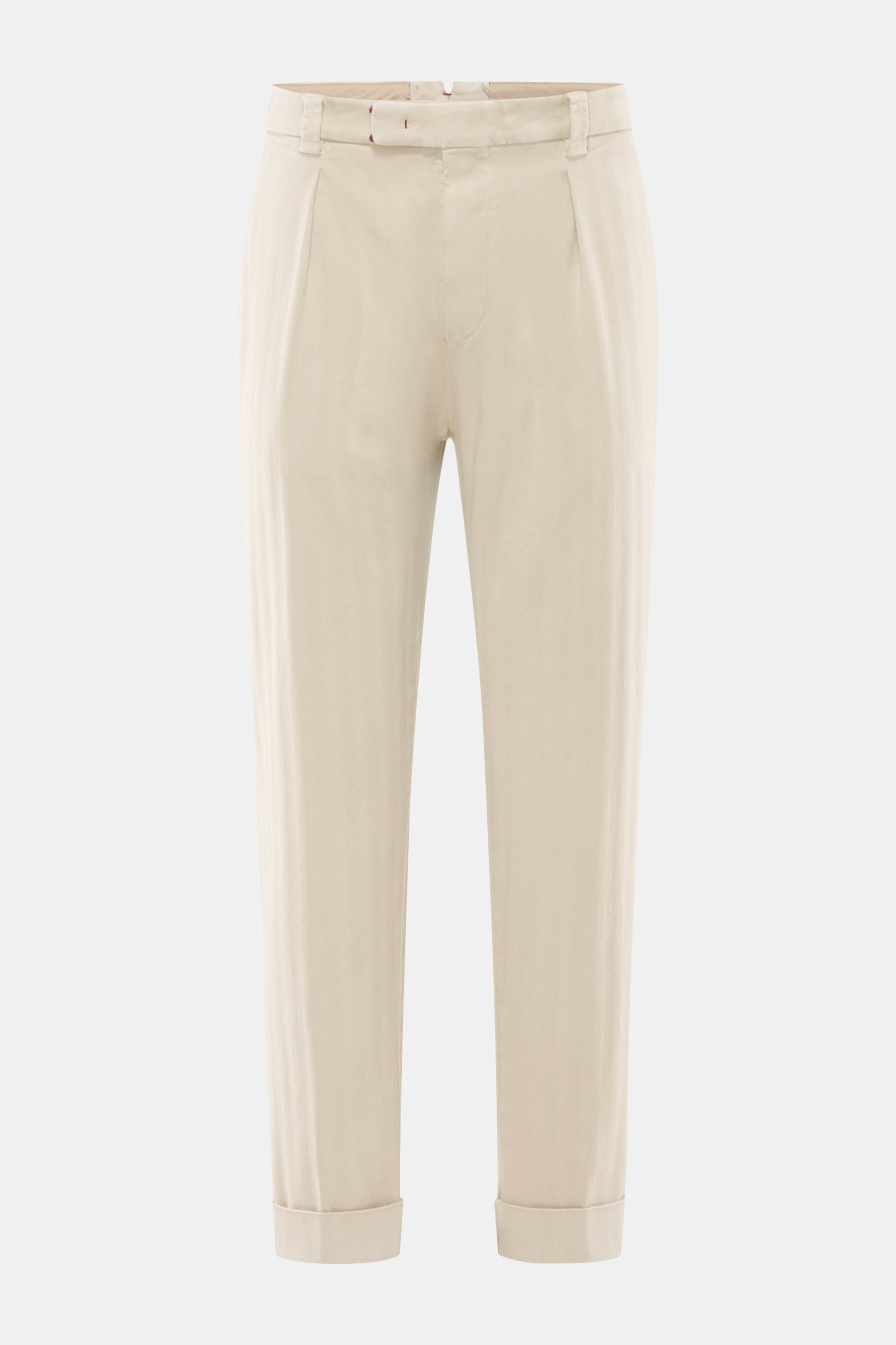 Berwich Baumwollhose 'Chiaia Old' beige