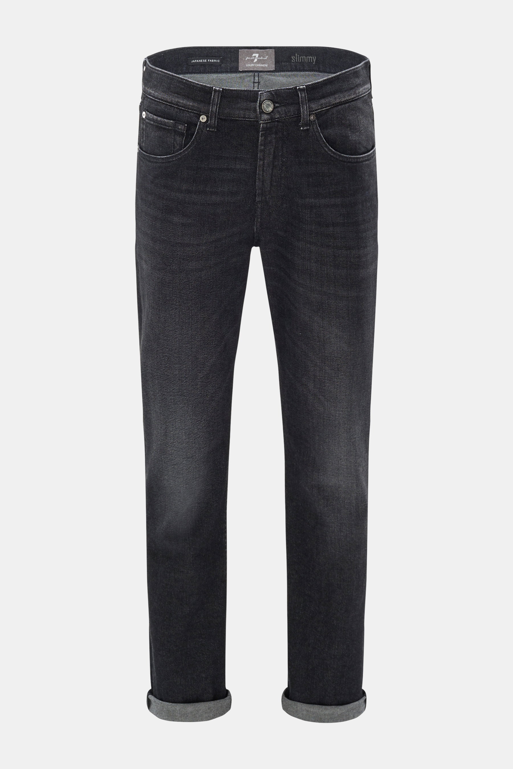 7 for all mankind Jeans 'Slimmy' anthrazit