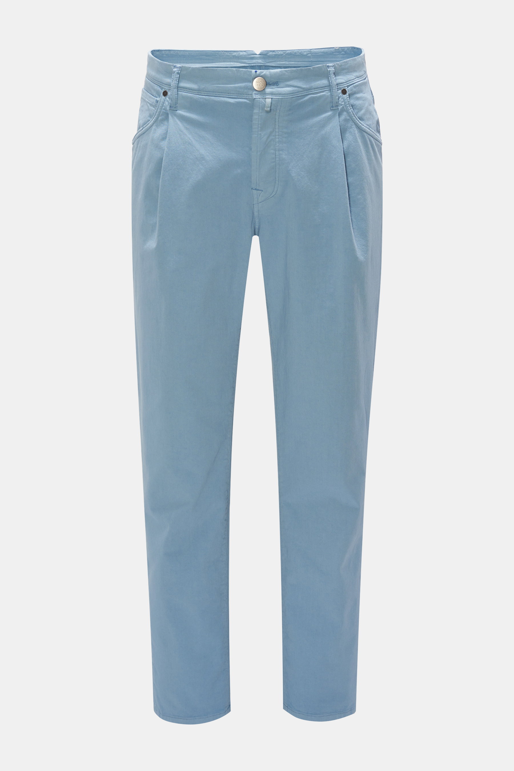 Incotex Blue Division Baumwollhose 'Tapered Fit' hellblau