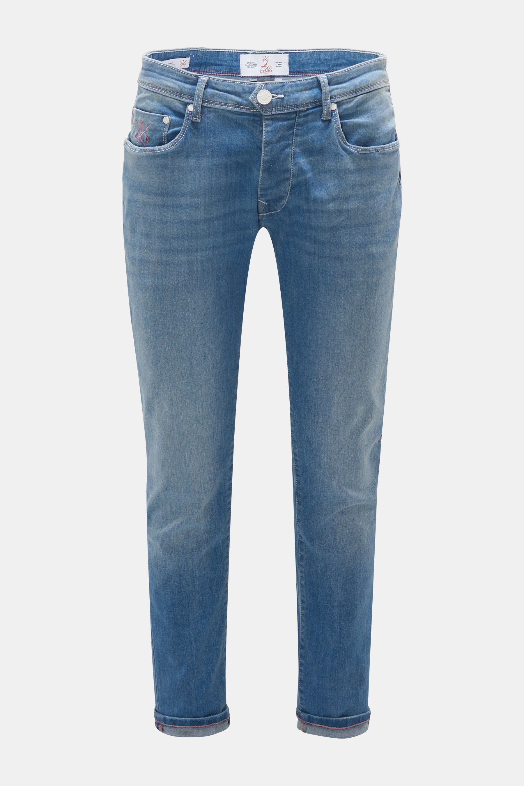 Ace Denim Jeans 'AD 02' hellblau