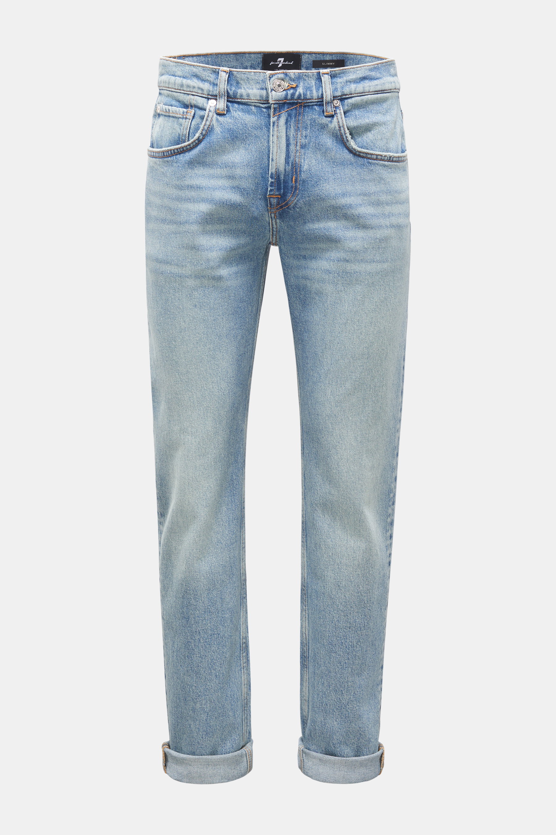 7 for all mankind Jeans 'Slimmy' graublau