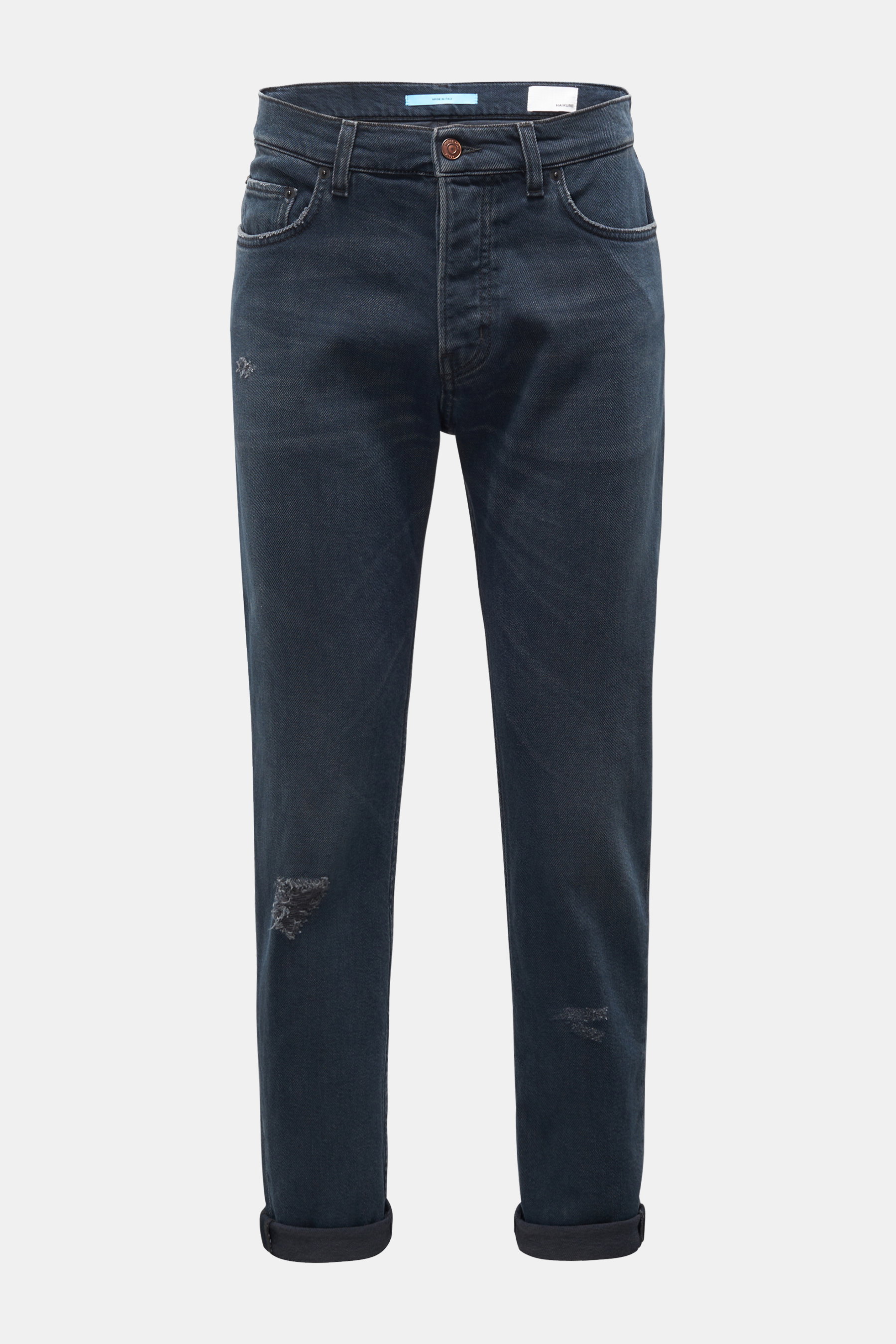 Haikure Jeans 'Tokyo Slim' graublau