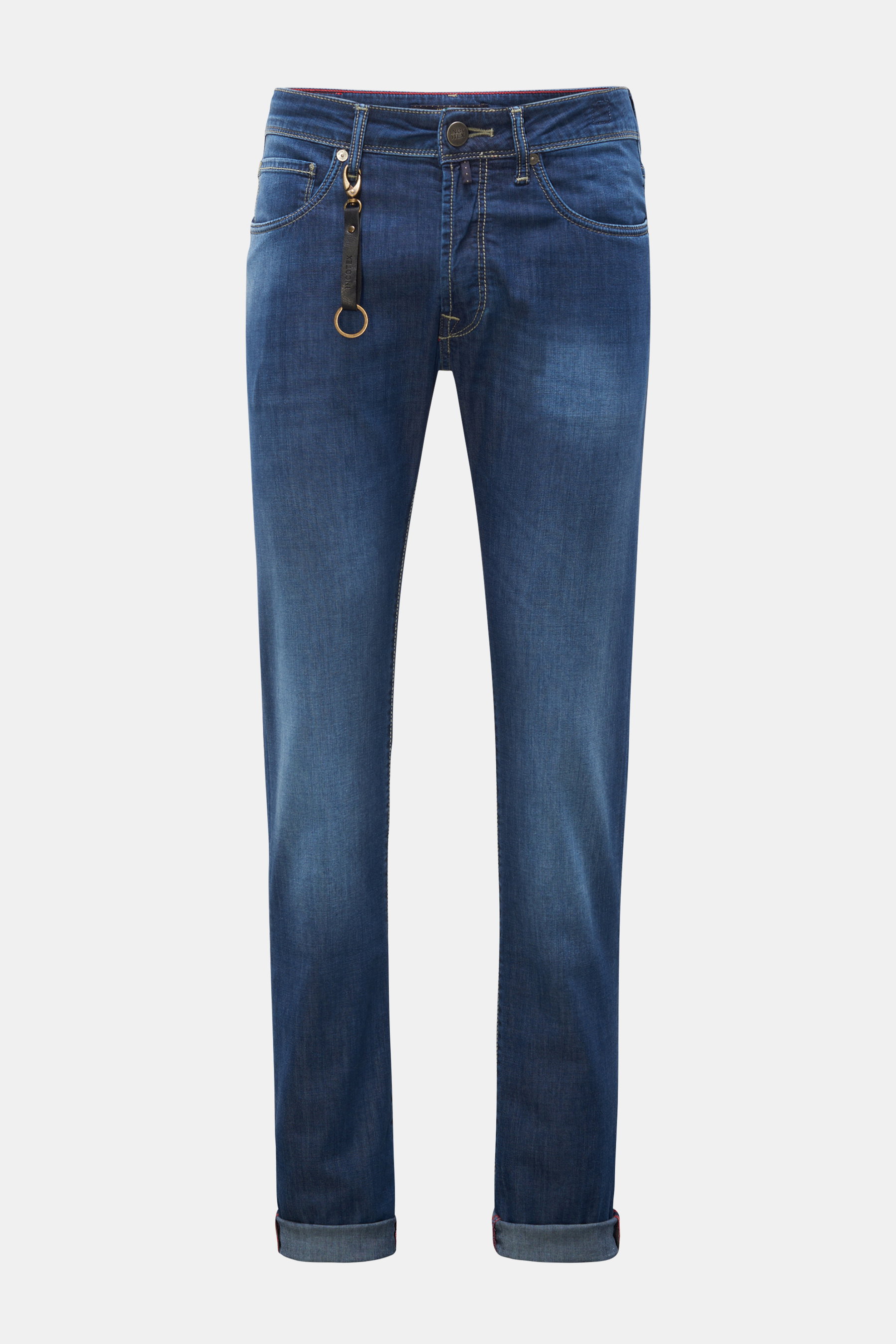 Incotex Blue Division Jeans graublau