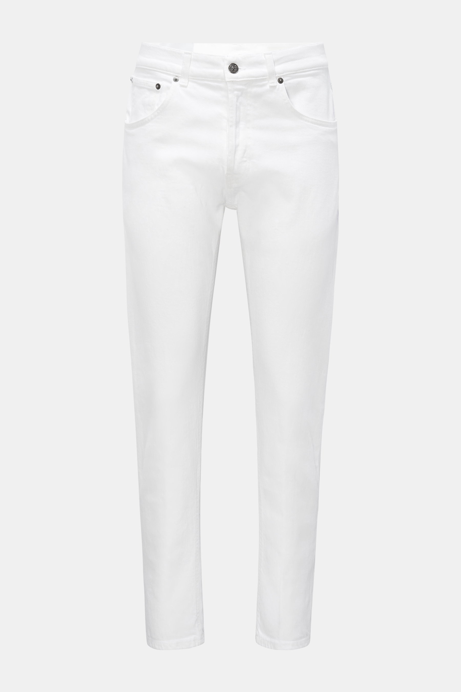 Dondup Jeans 'Dian Carrot Slim Fit' white