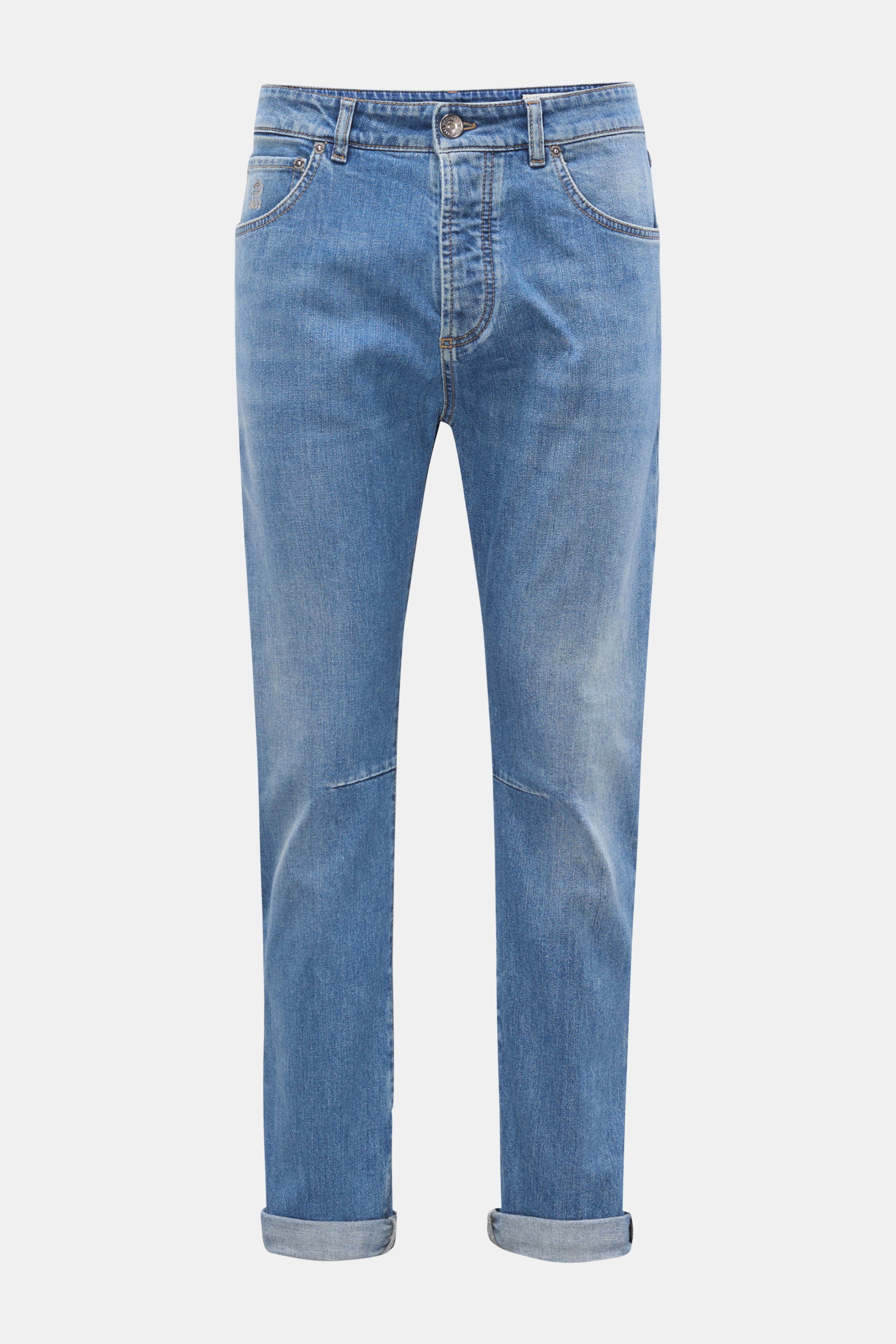 Brunello Cucinelli Jeans 'Leisure Fit' smoky blue