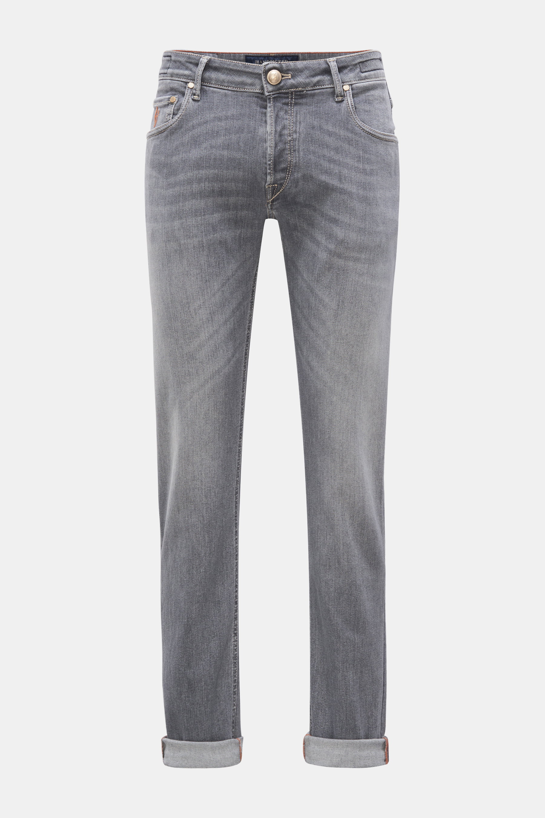 HandPicked Jeans 'Ravello' grau