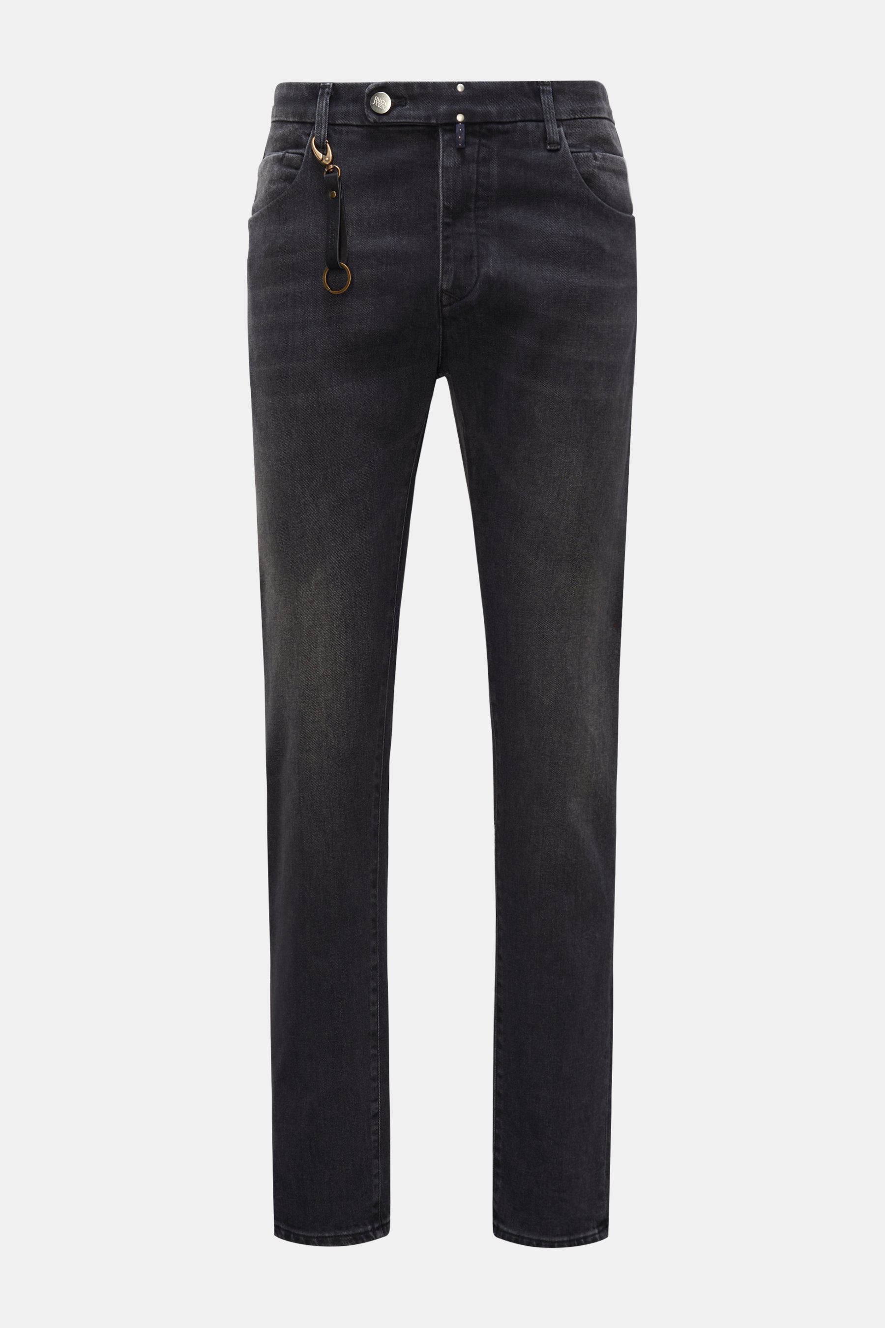 Incotex Blue Division Jeans dunkelgrau
