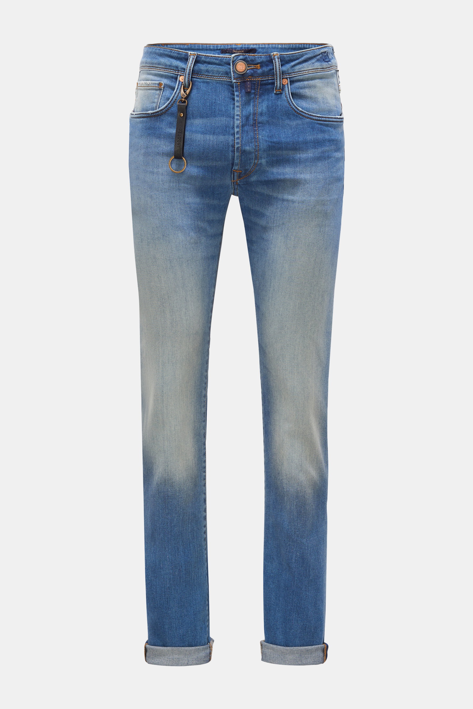 Incotex Blue Division Jeans rauchblau