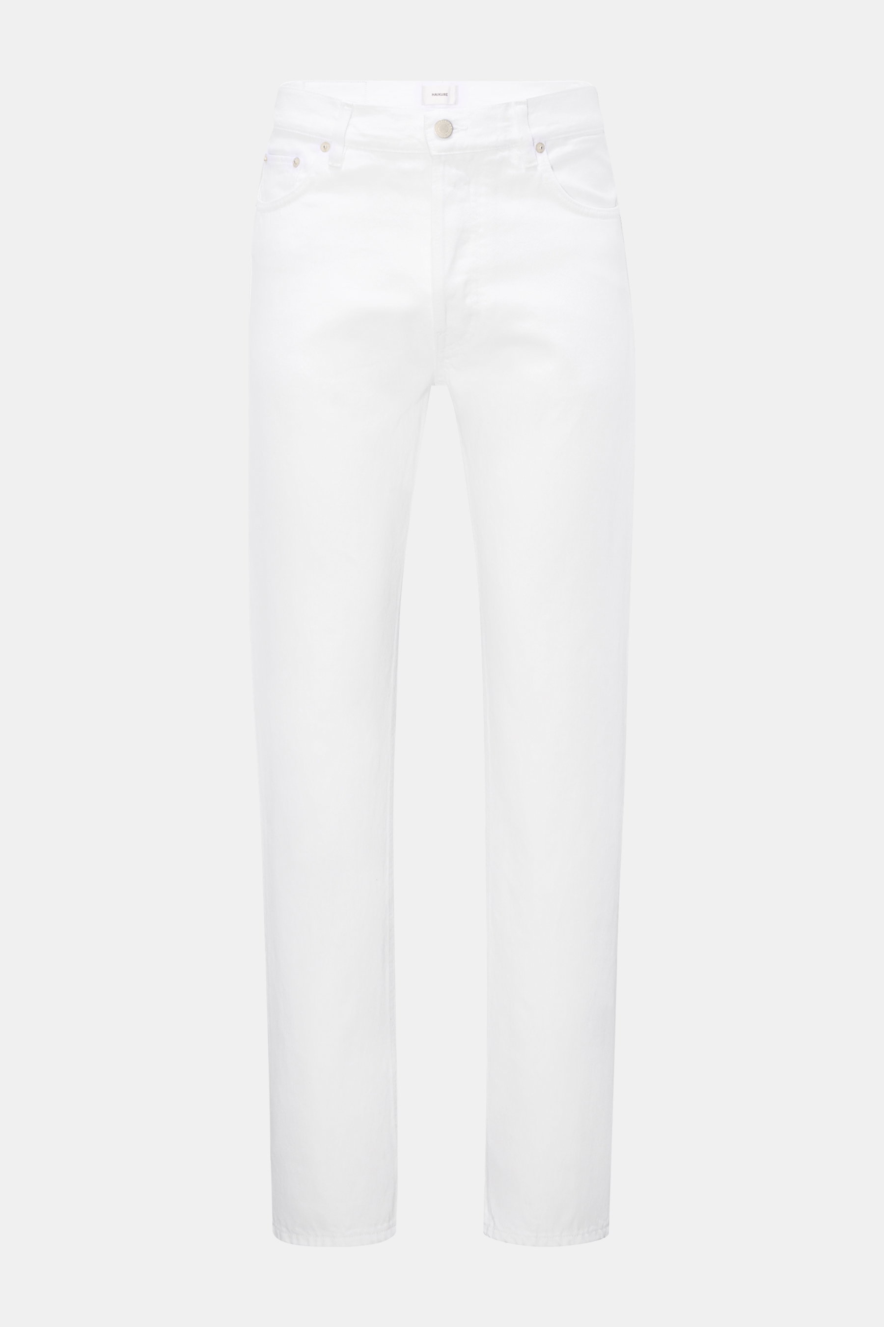 Haikure Jeans 'Tokyo Slim' weiß