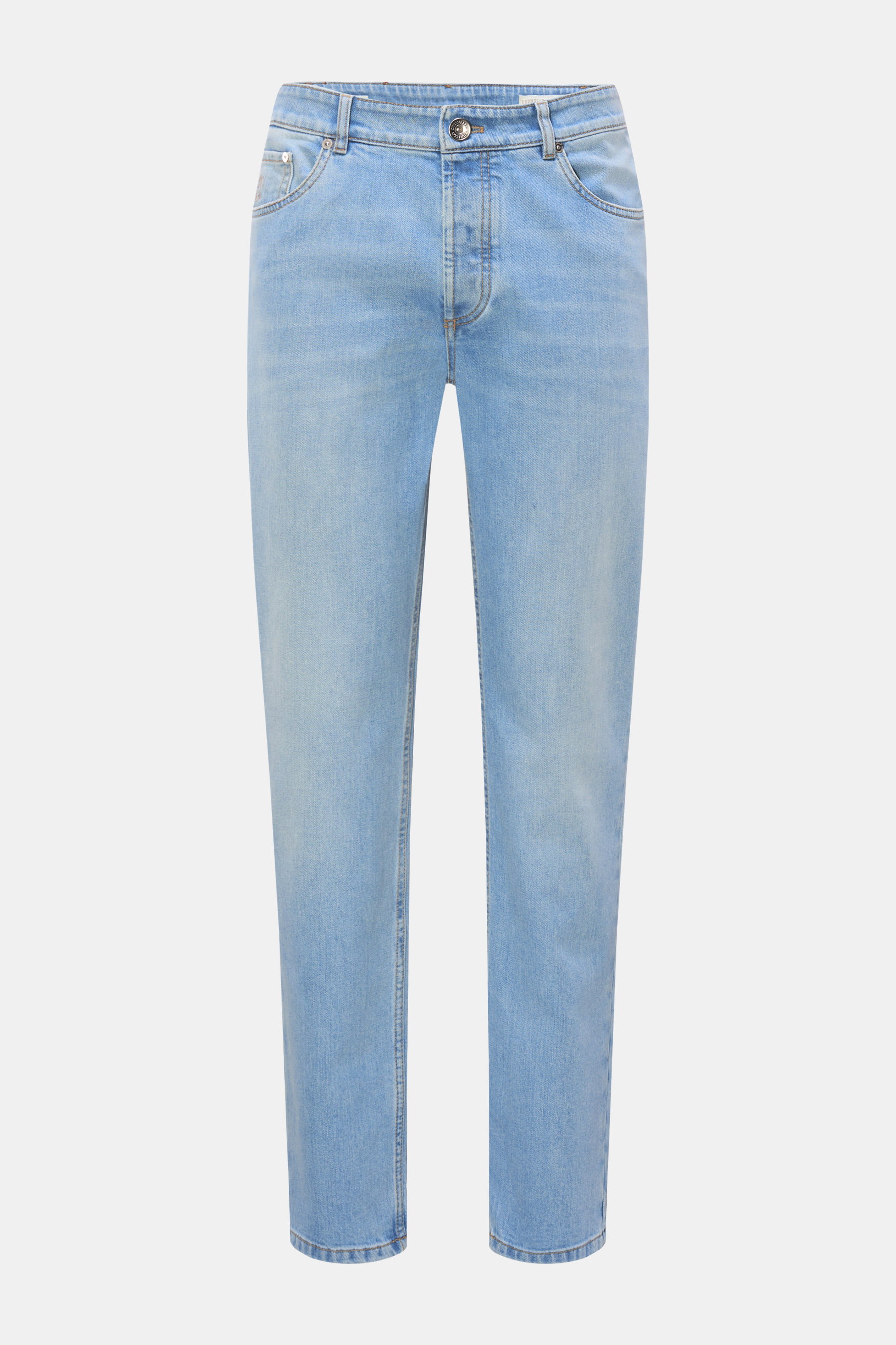 Brunello Cucinelli Jeans 'Traditional Fit' hellblau