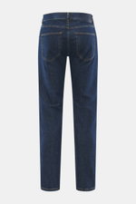 Rear view of PT Torino Denim Jeans 'Break Beat' navy in a regular fit with slightly elastic cotton, subtle used wash, five-pocket style, and contrast stitching.

<p>The 'Break Beat' jeans by PT TORINO DENIM combines sturdy, slightly elastic cotton in a re