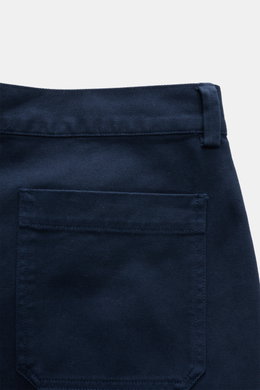 04651/ A trip in a bag Baumwollhose 'Bull Denim' navy