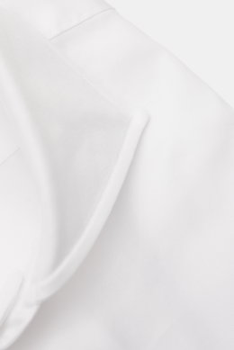 Borrelli Business shirt 'Nando' shark collar white