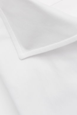 Borrelli Business shirt 'Nando' shark collar white