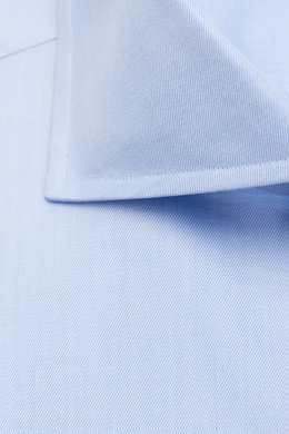 Borrelli Business shirt 'Nando' shark collar light blue