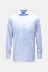 Borrelli Business shirt 'Nando' shark collar light blue