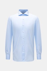 Borrelli Business shirt 'Nando' shark collar light blue